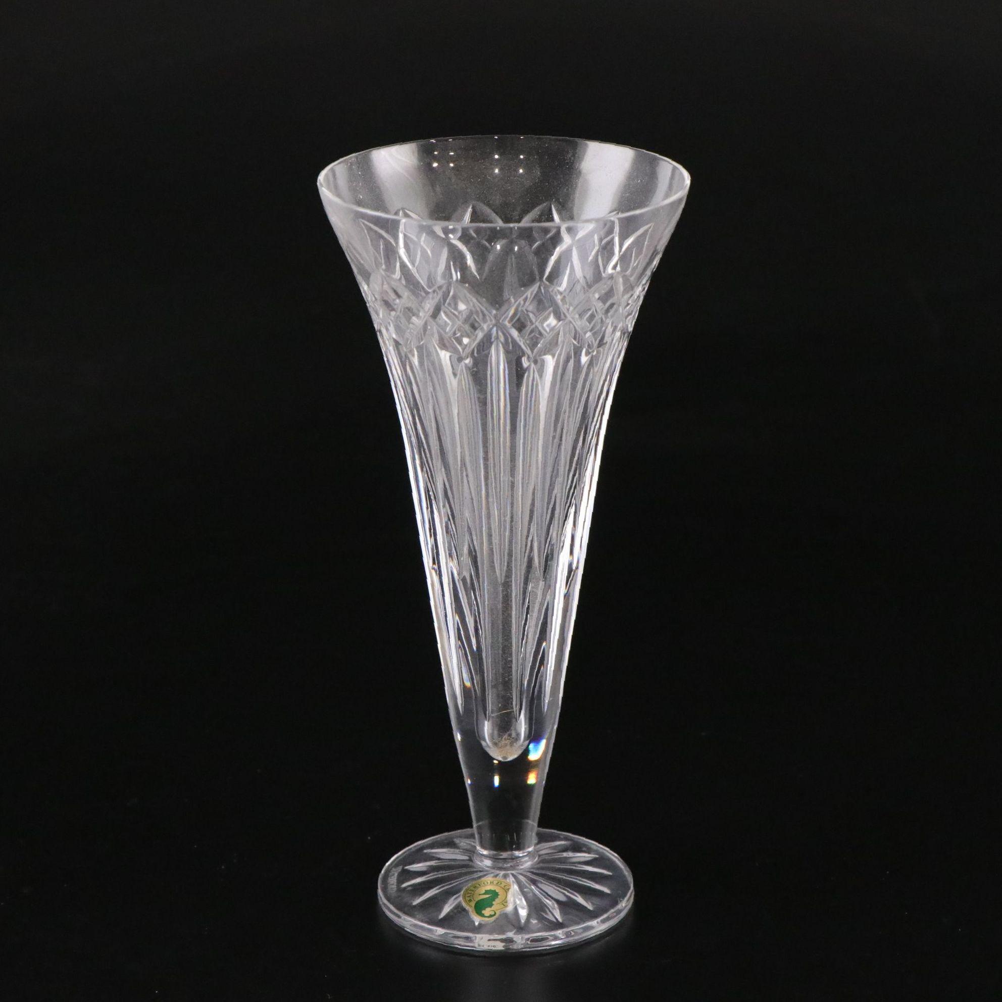 Waterford Crystal "Quinn Lane" Trumpet Vase