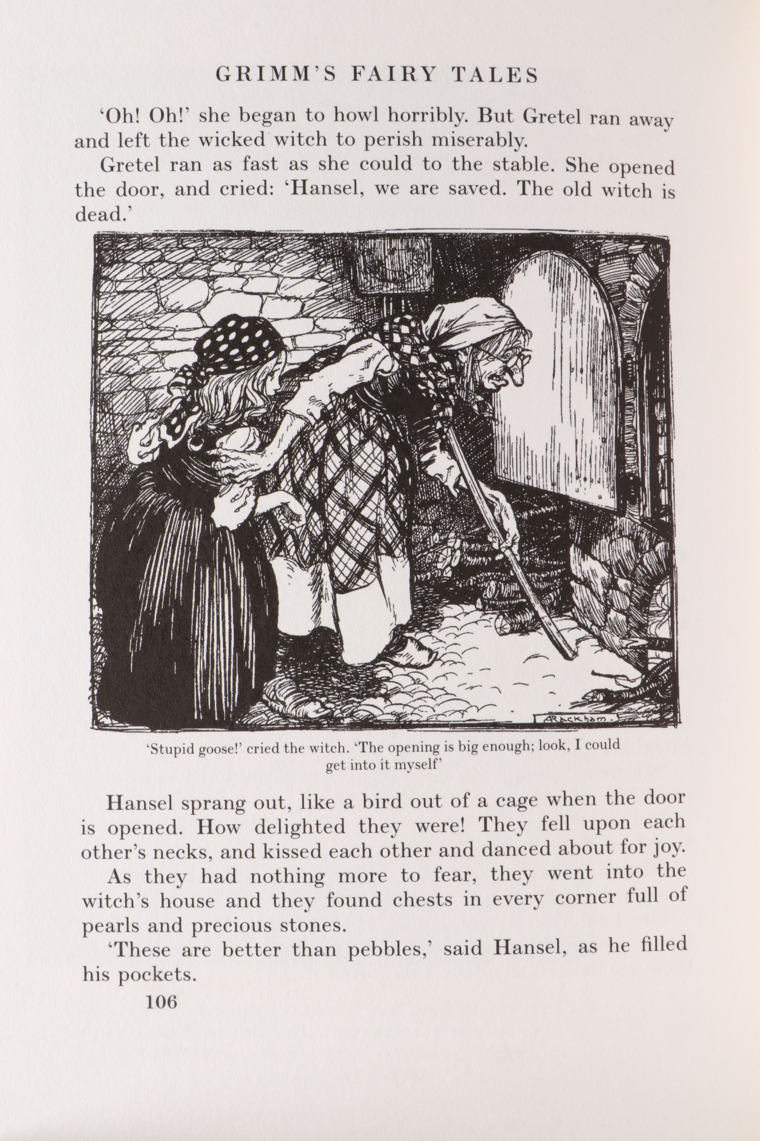 Folio Society Arthur Rackham Illustrated "Grimm's Fairy Tales," 1999
