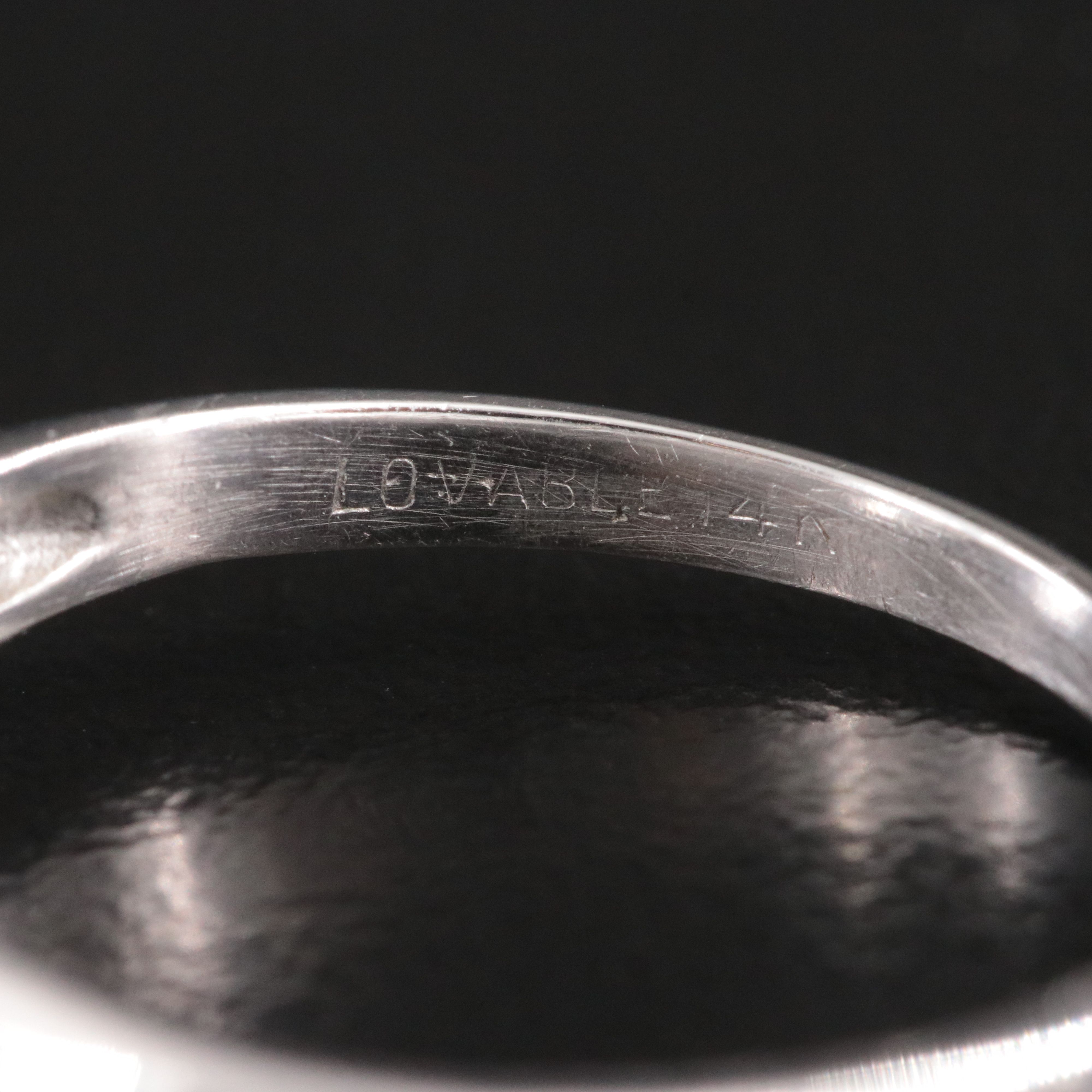 10K 0.10 CTW Diamond Ring