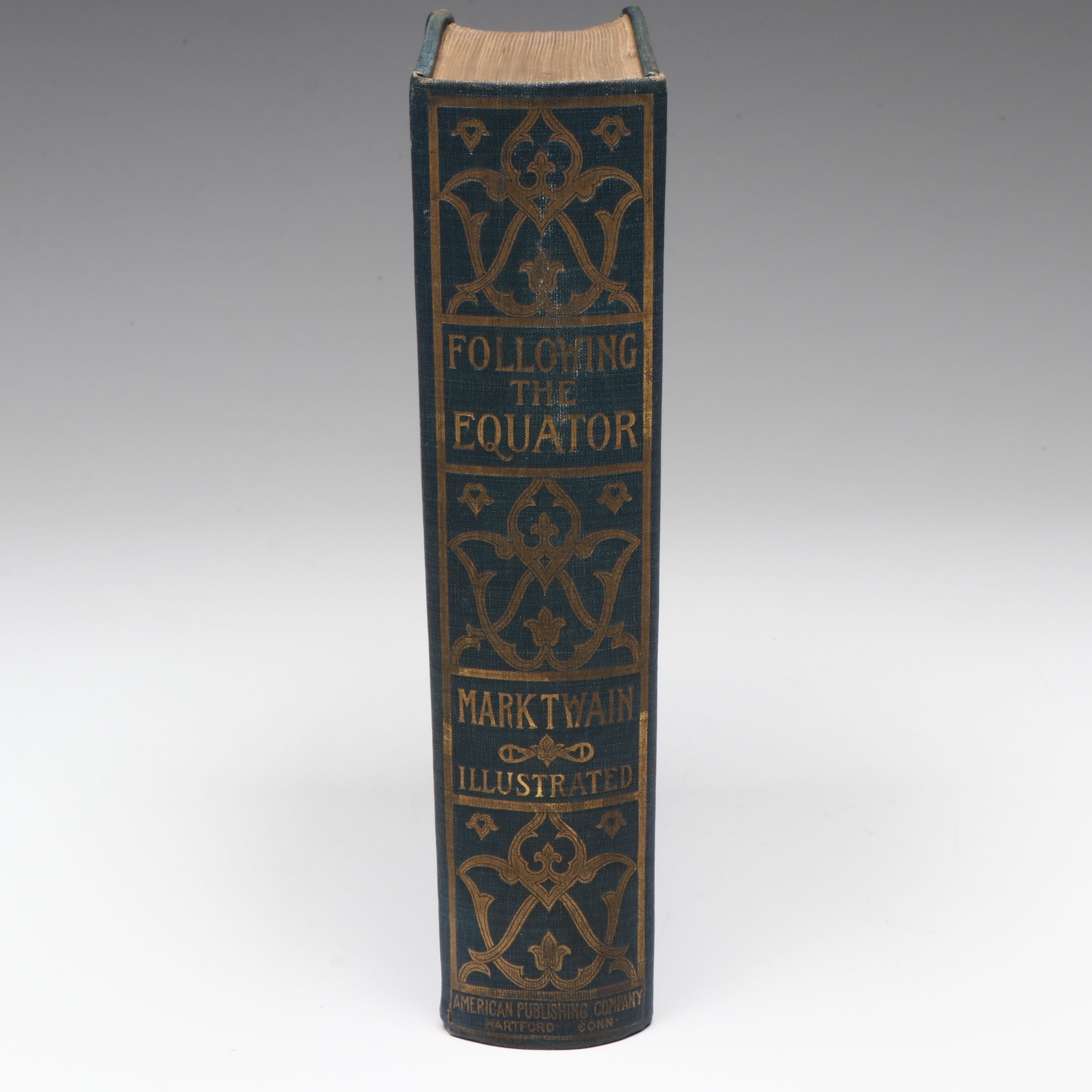 First Edition "Following the Equator: A Journey Around the World" by Mark Twain