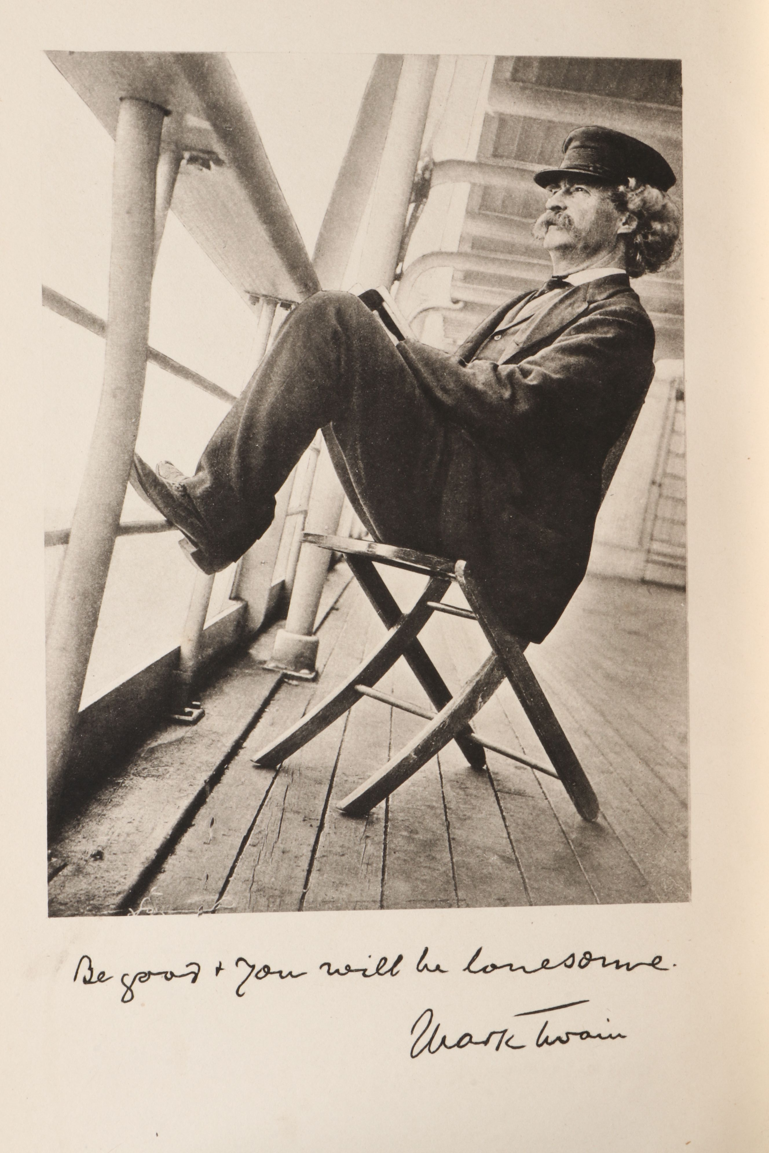 First Edition "Following the Equator: A Journey Around the World" by Mark Twain