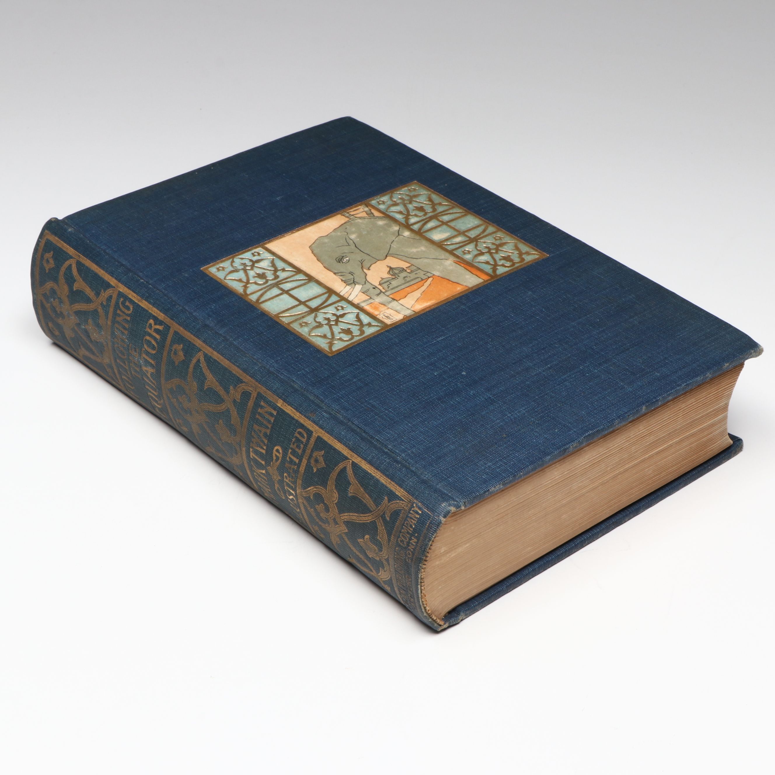 First Edition "Following the Equator: A Journey Around the World" by Mark Twain