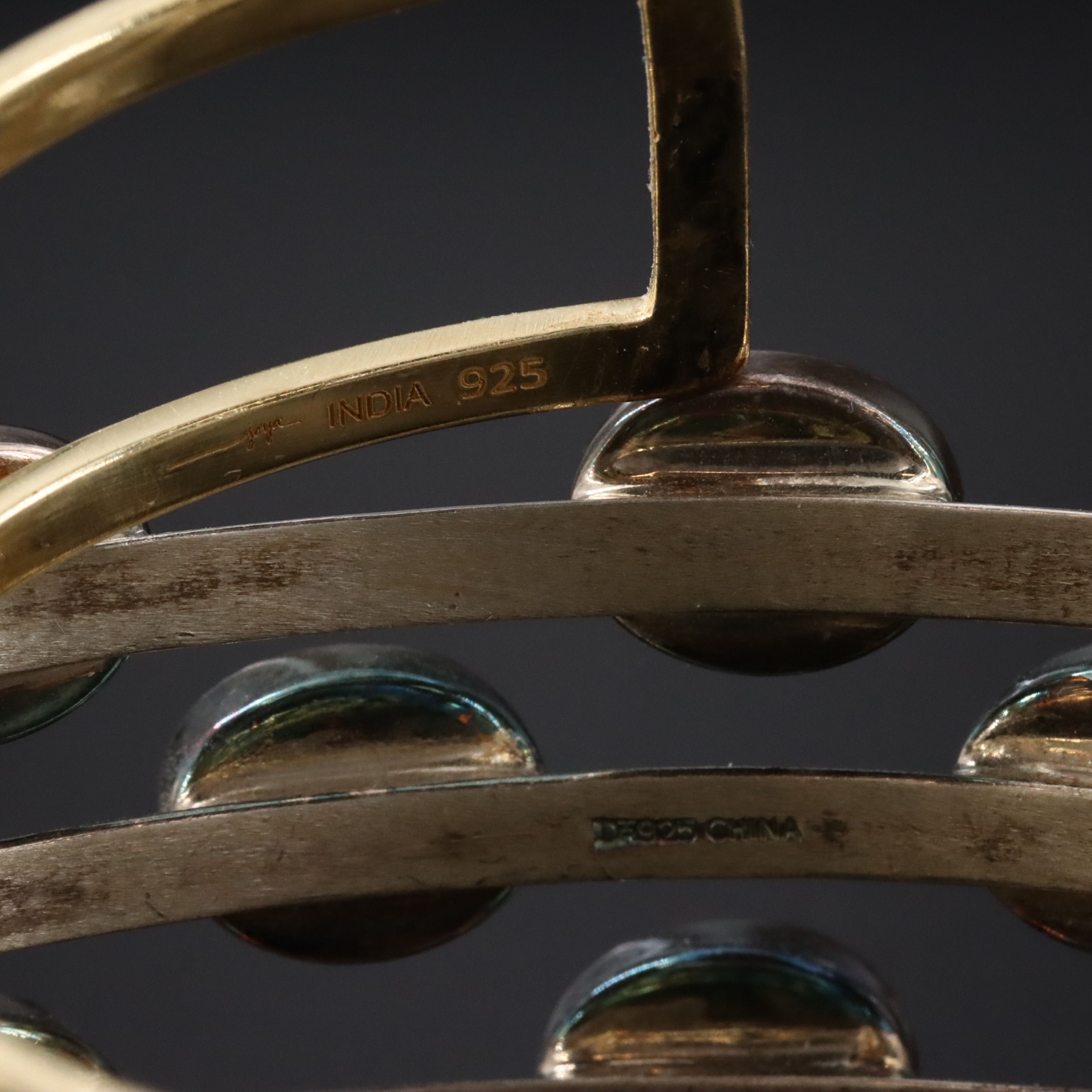 Sterling Cuffs Featuring Desert Rose Trading, Moss Agate, Turquoise Bracelets