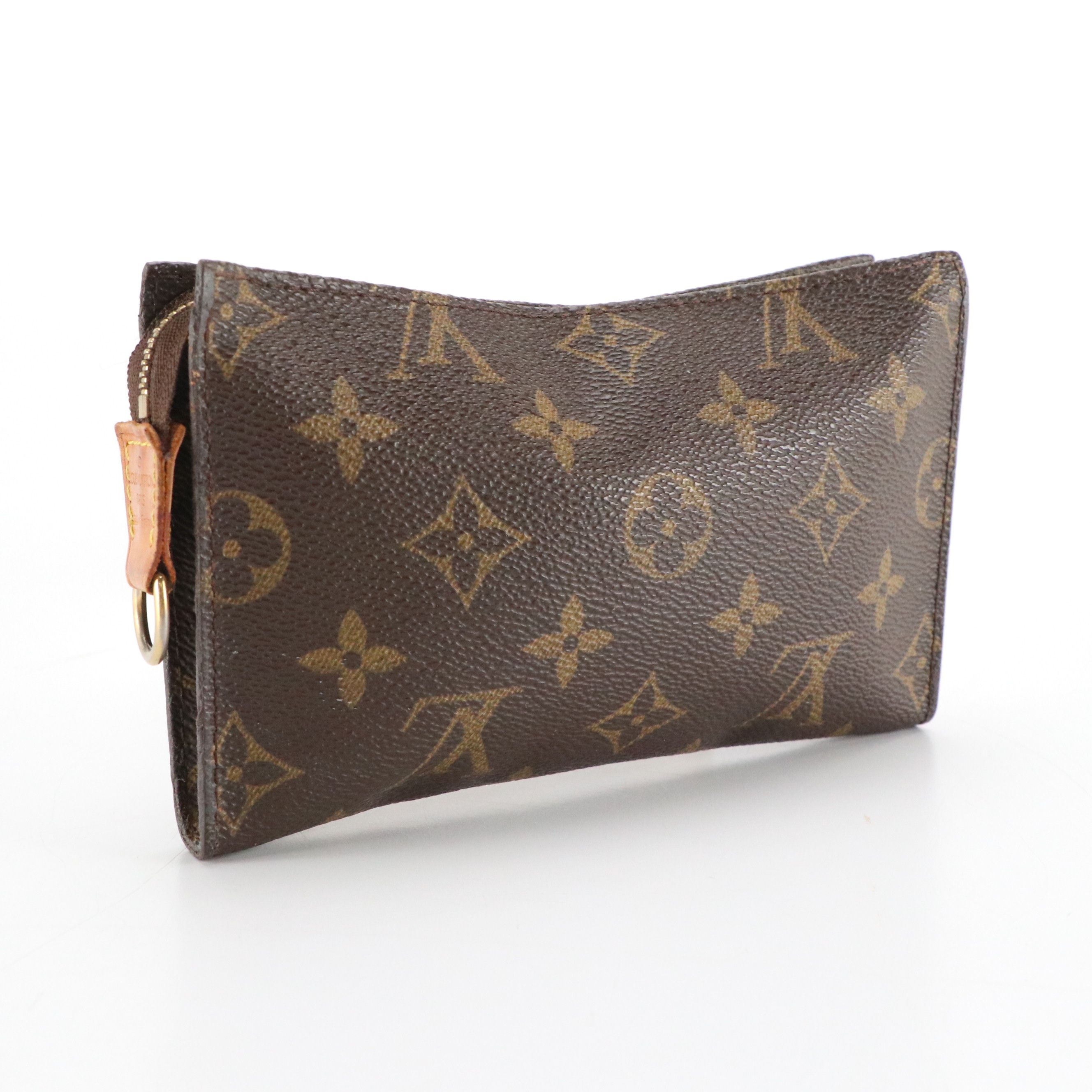 Louis Vuitton Bucket Bag Zip Pouch in Monogram Canvas