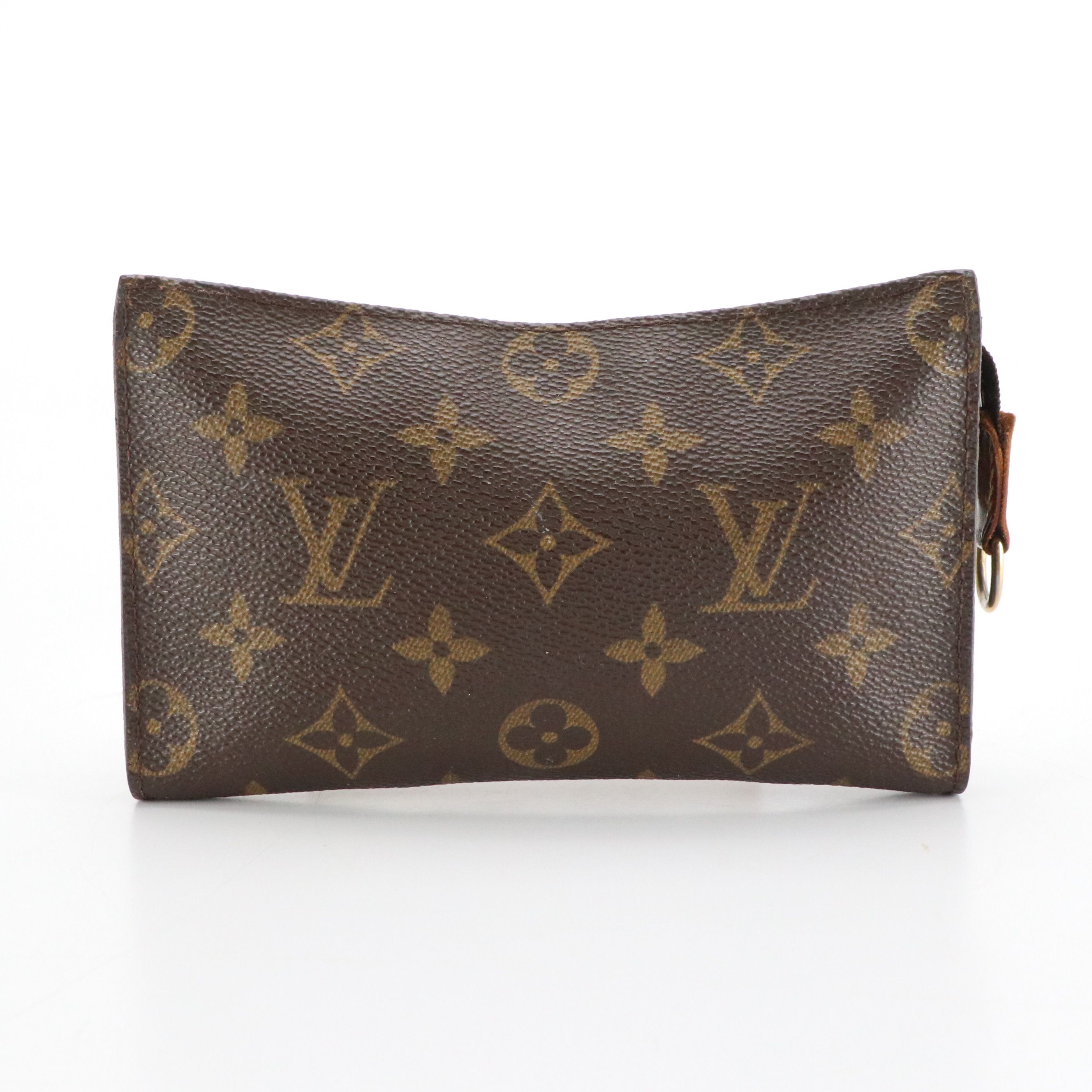 Louis Vuitton Bucket Bag Zip Pouch in Monogram Canvas