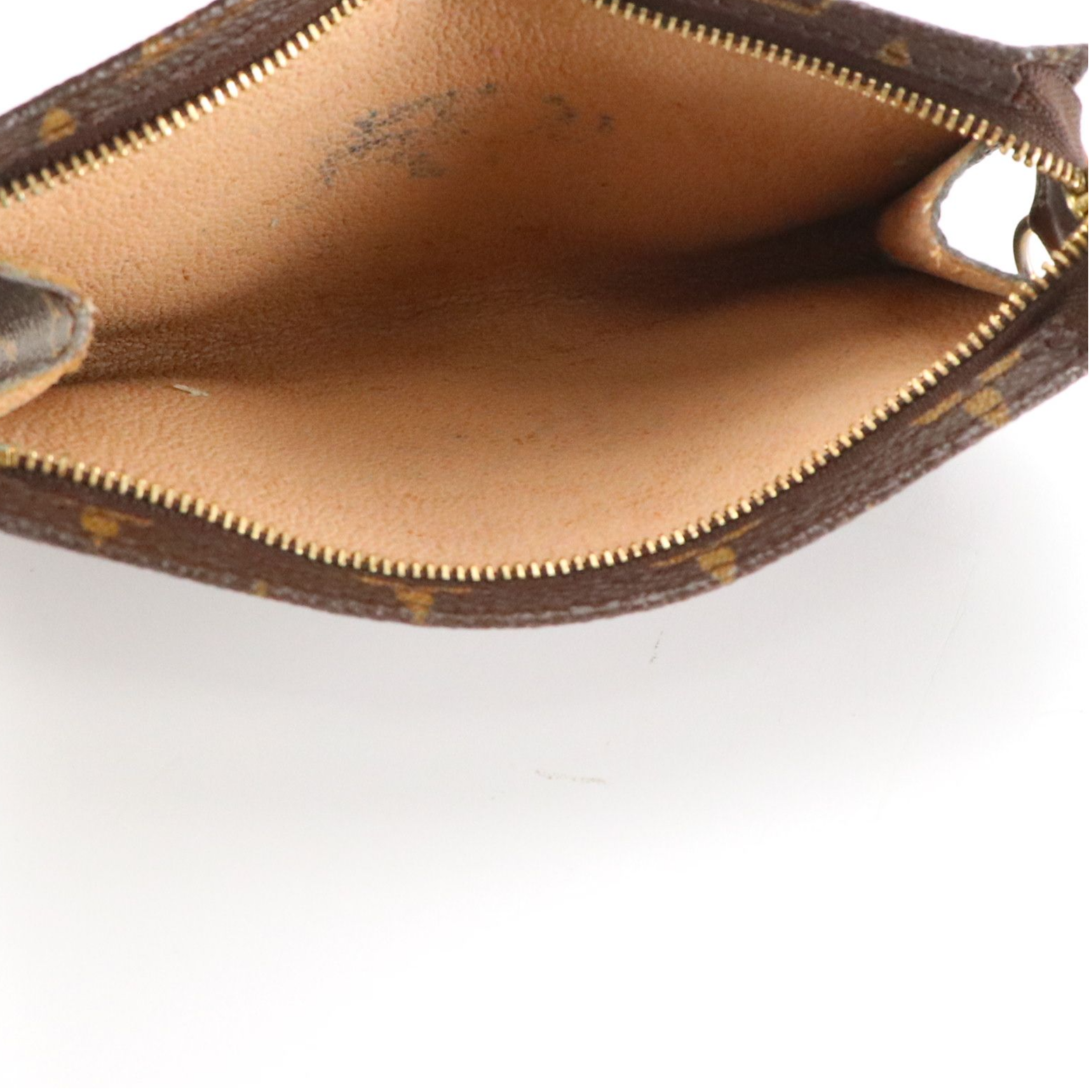 Louis Vuitton Bucket Bag Zip Pouch in Monogram Canvas