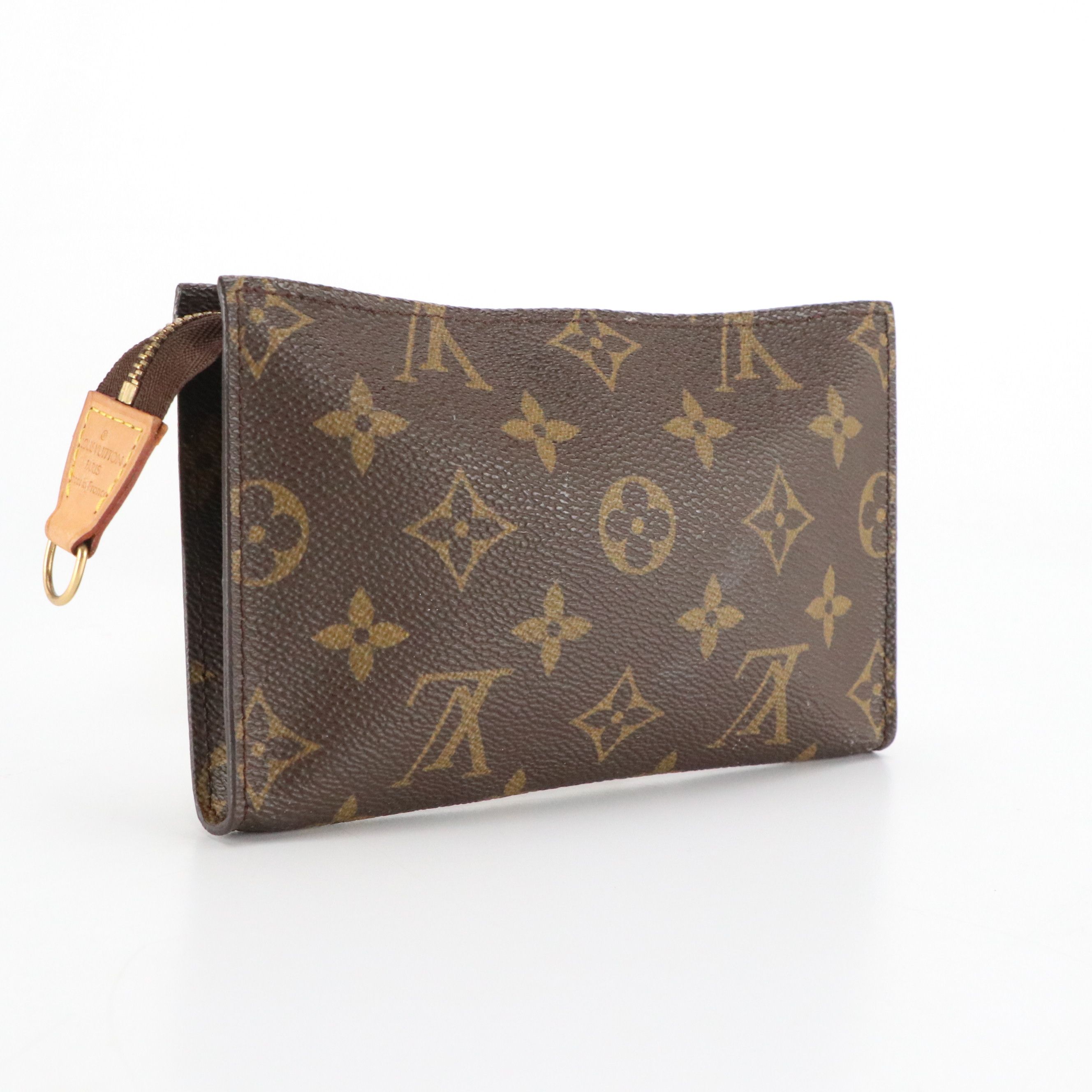 Louis Vuitton Bucket Bag Zip Pouch in Monogram Canvas