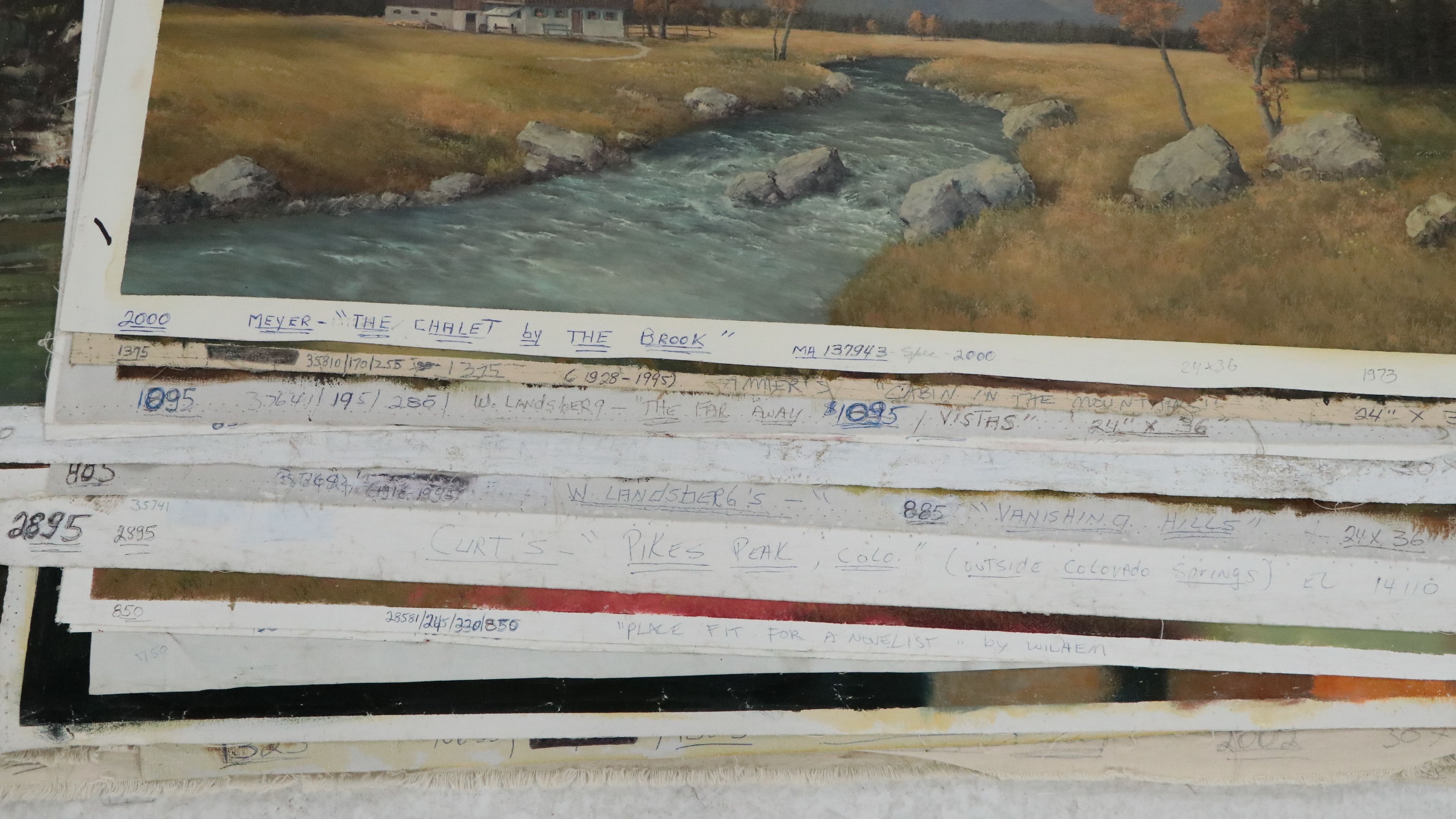 Uncommon Discoveries: Forest Landscapes on Canvas