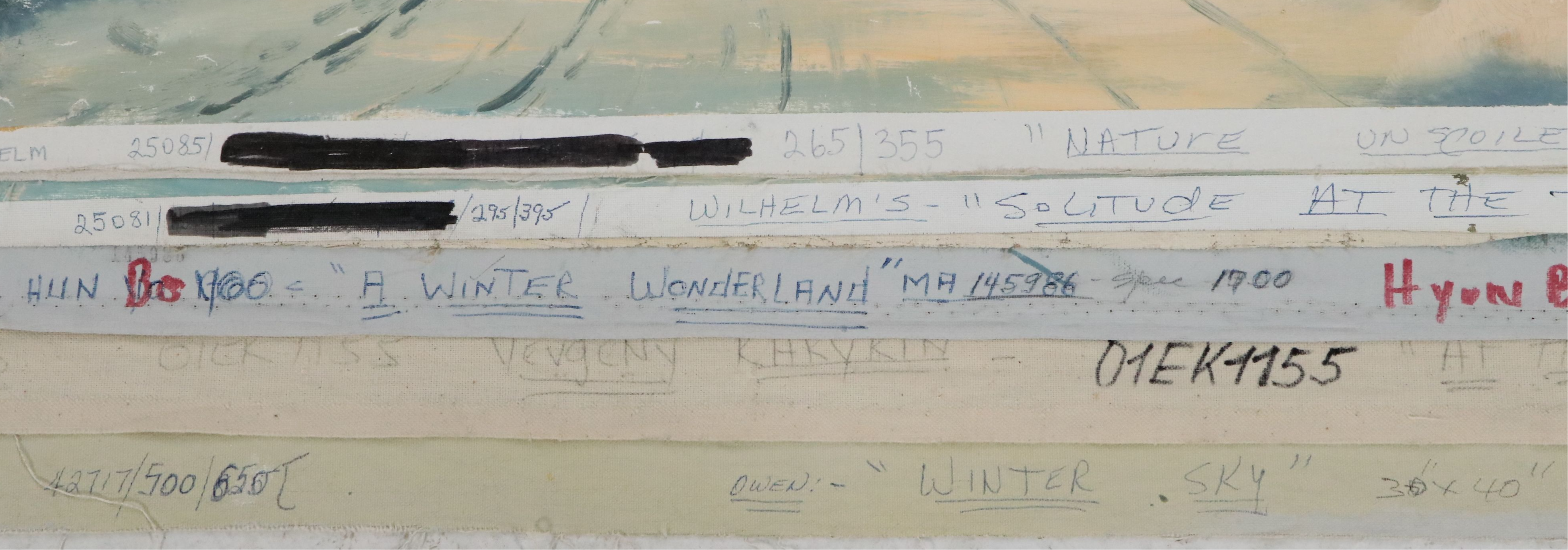 Uncommon Discoveries: Winter Wonderlands on Canvas