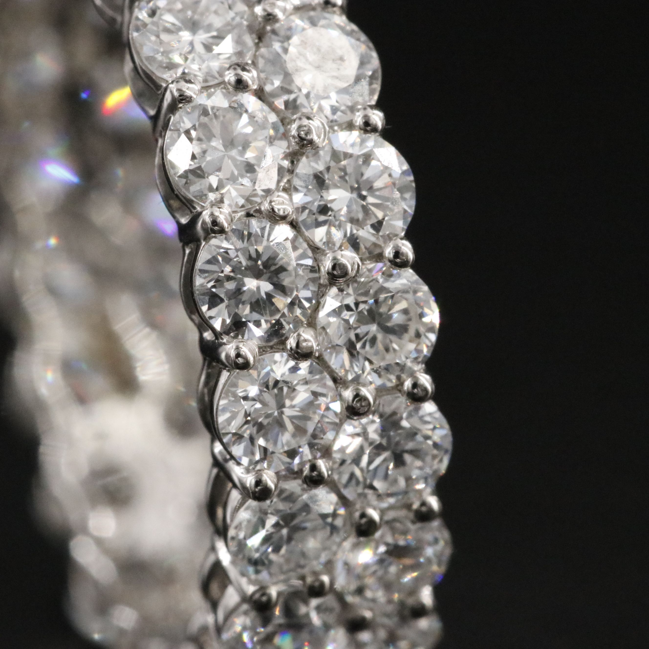 Platinum 4.30 CTW Lab Grown Diamond Eternity Band