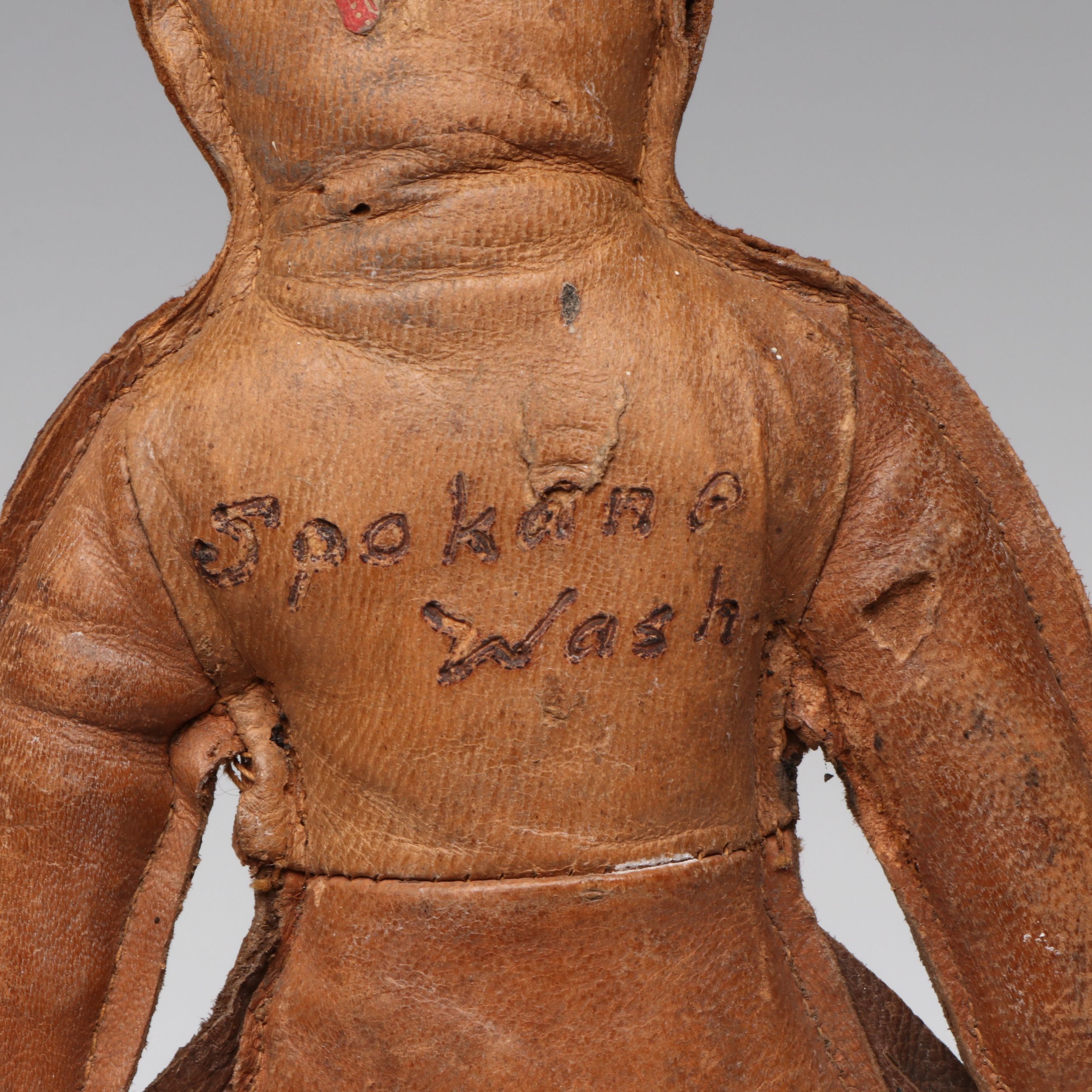 Trip Native American Leather Dolls, Circa 19th to 20th Century