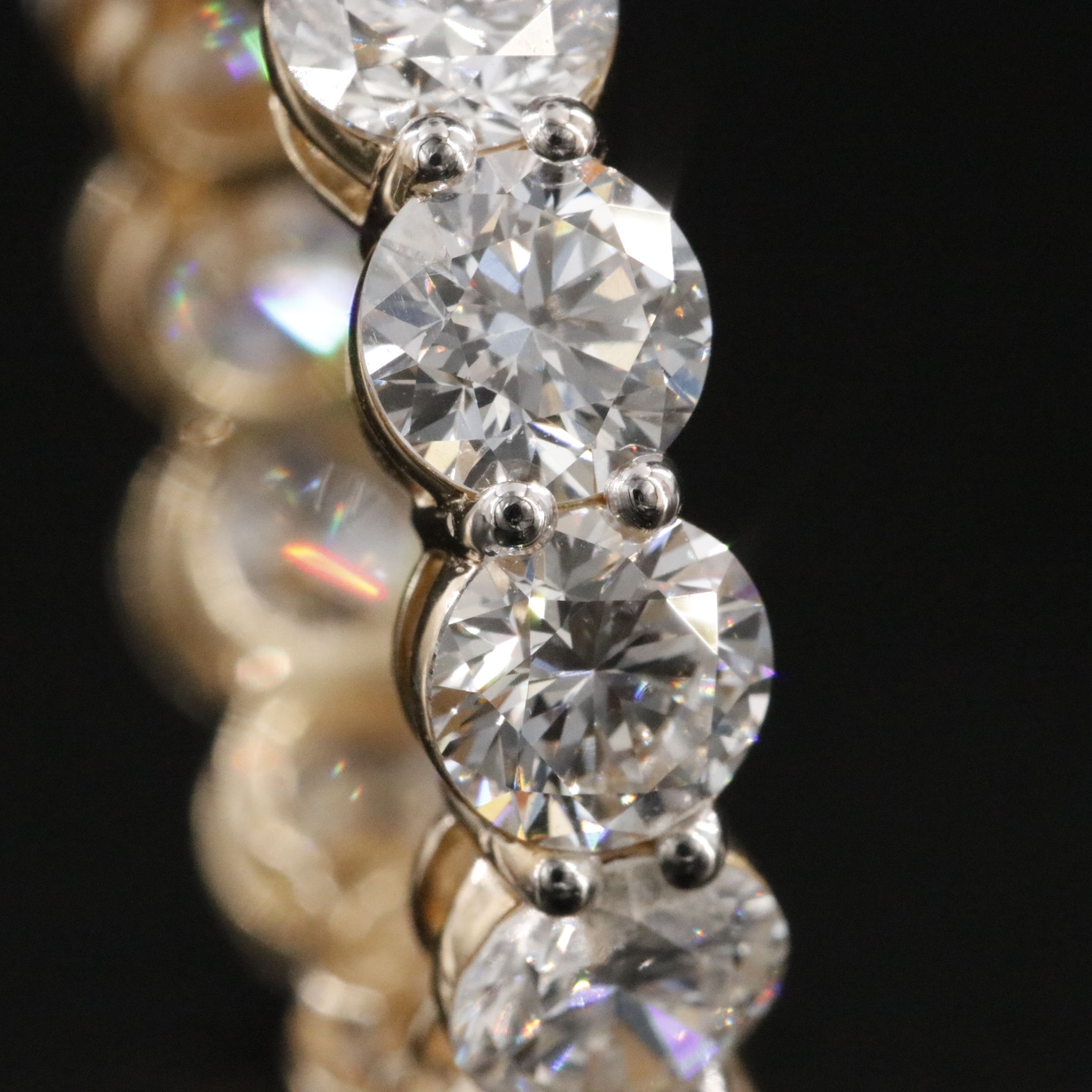 14K 7.08 CTW Lab Grown Diamond Eternity Band