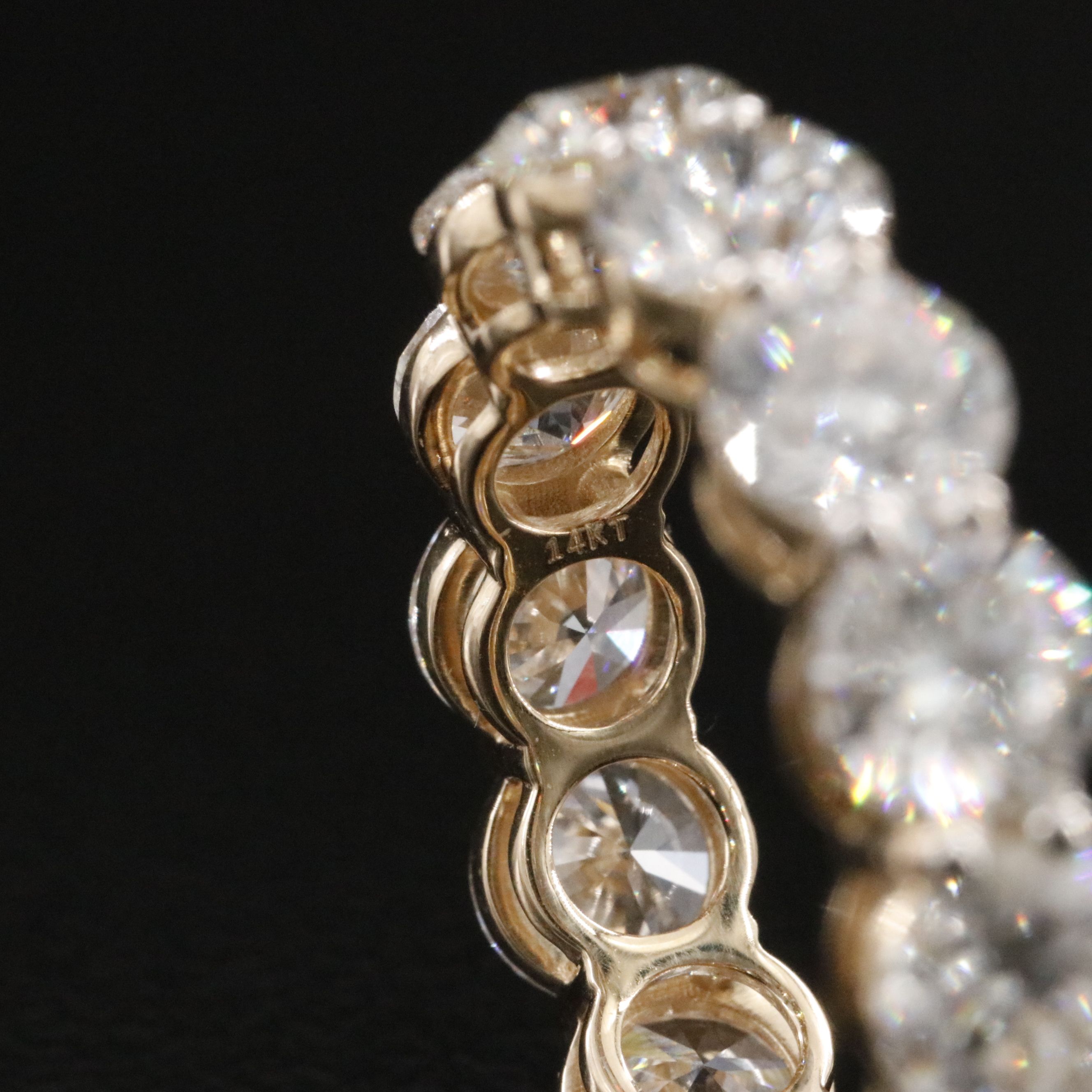 14K 7.08 CTW Lab Grown Diamond Eternity Band