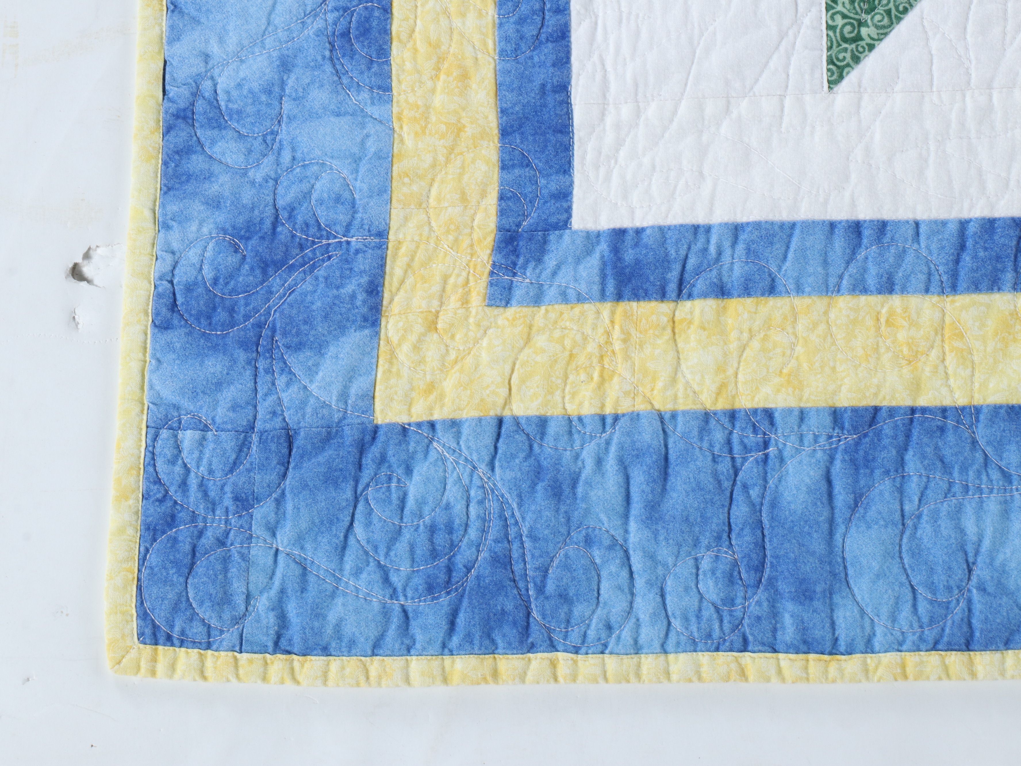 Handcrafted "Quilt Block of the Month" with "Pinwheel," "Ohio Star," and More