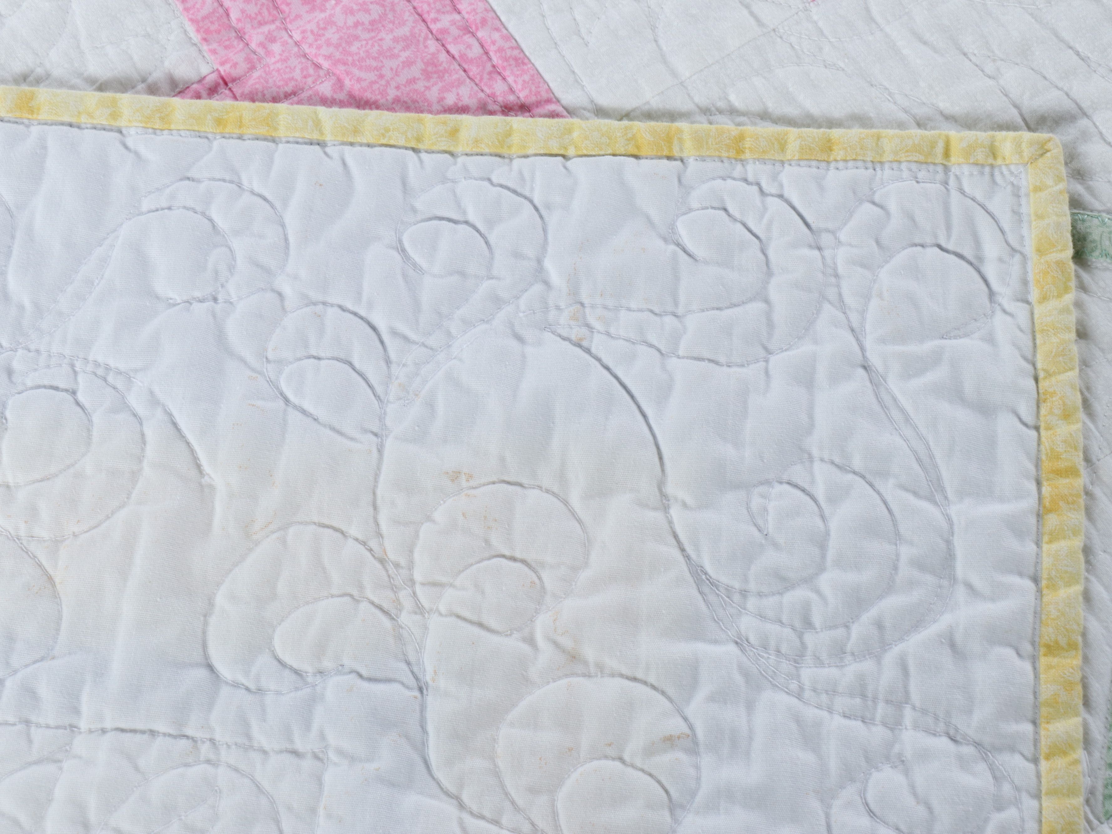 Handcrafted "Quilt Block of the Month" with "Pinwheel," "Ohio Star," and More