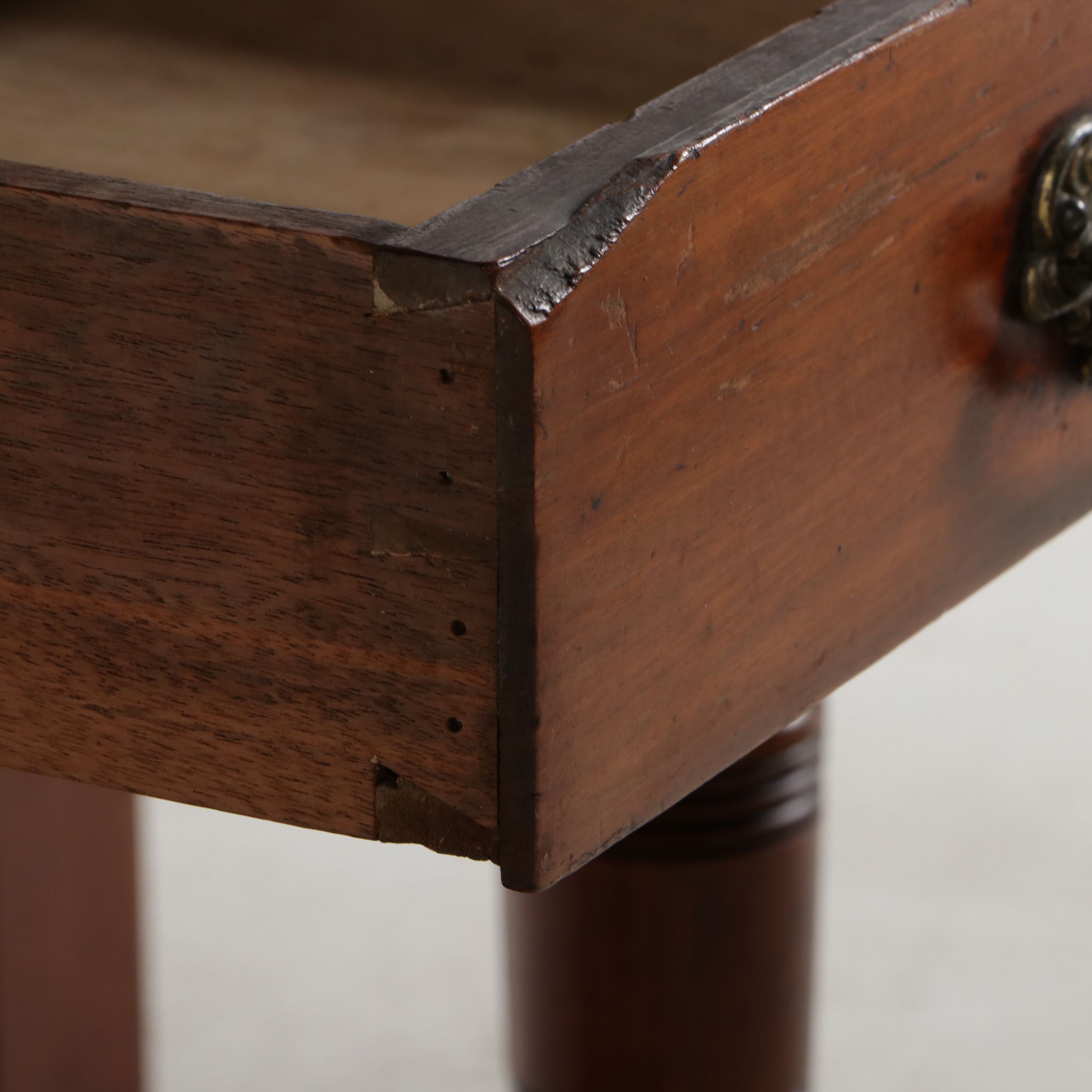 Victorian Aesthetic Movement Walnut Hall Stand with Majolica Tiles, Late 19th C.