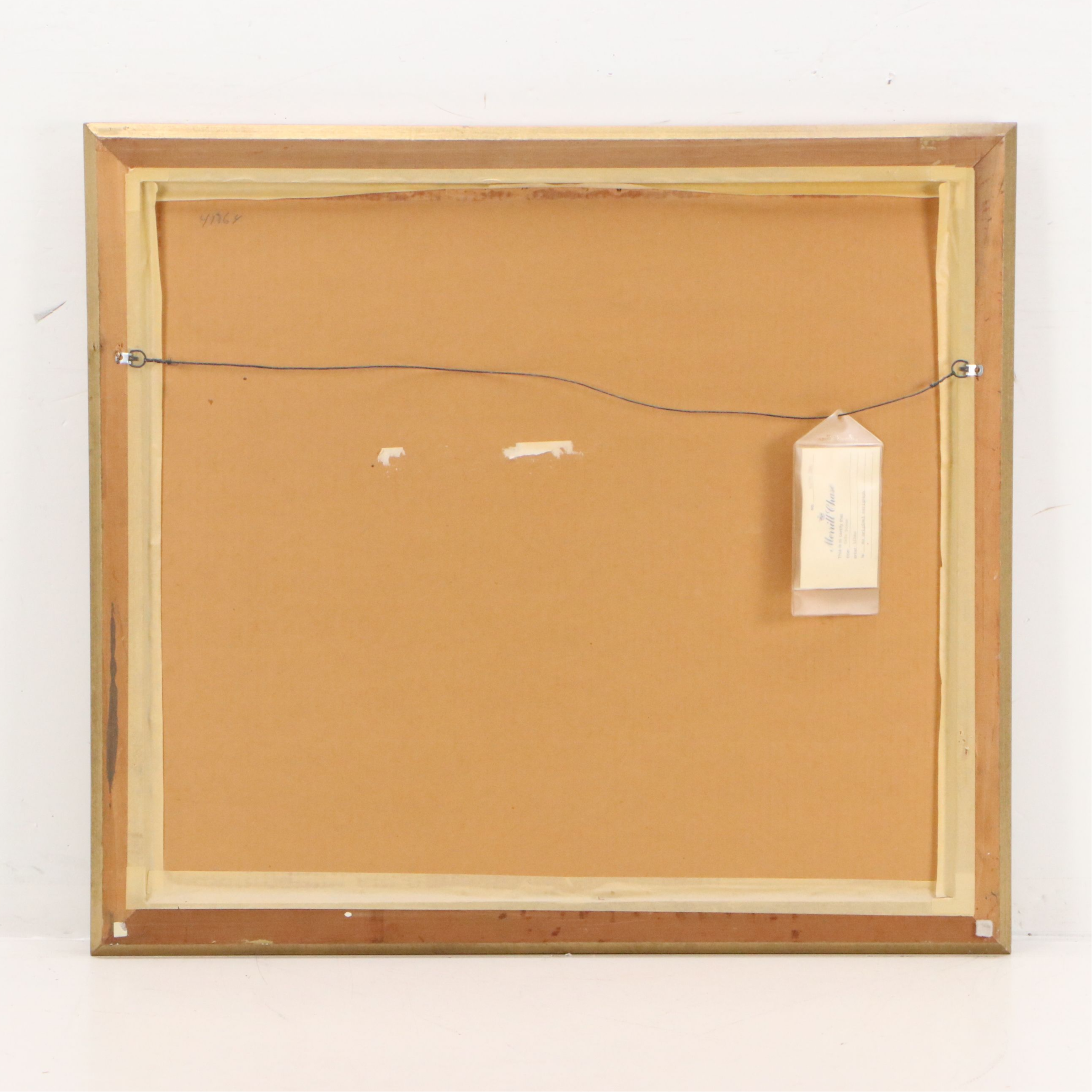 Gustav Likan Offset Lithograph "Bright Cafe Scene," 1974