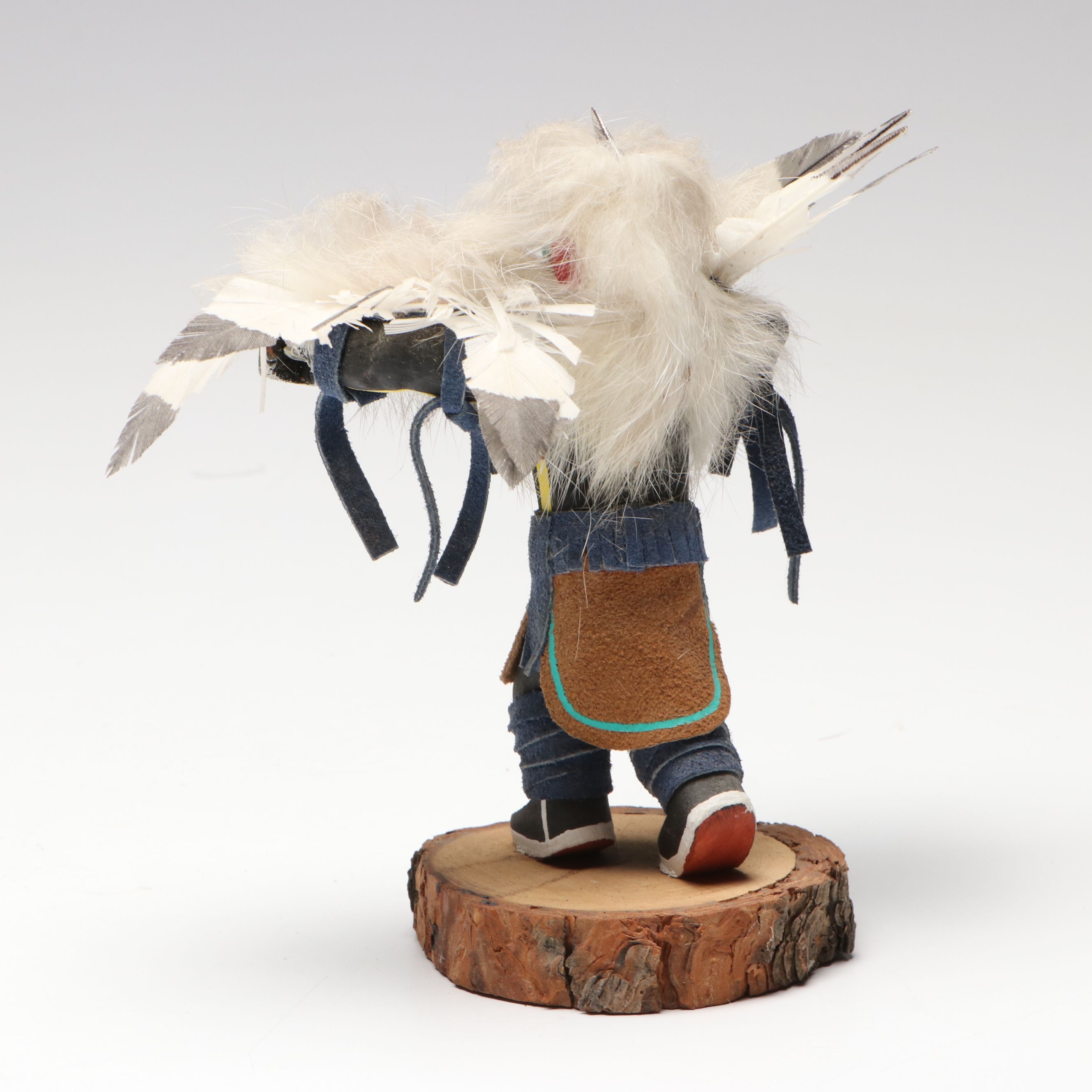 Navajo and Hopi Artisan Crafted "Eagle," "Badger," and Other Kachinas