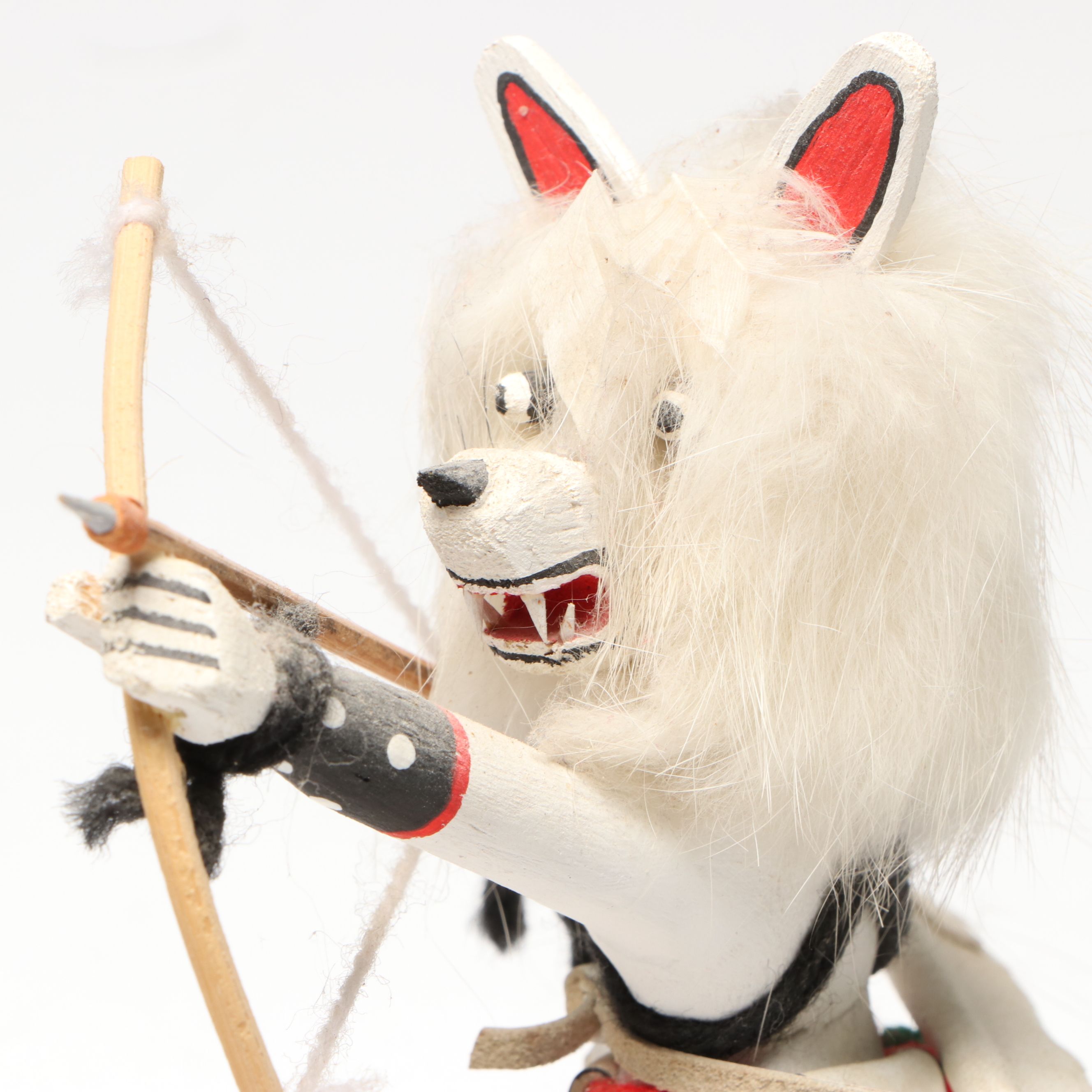 Navajo and Hopi Artisan Crafted "Eagle," "Badger," and Other Kachinas