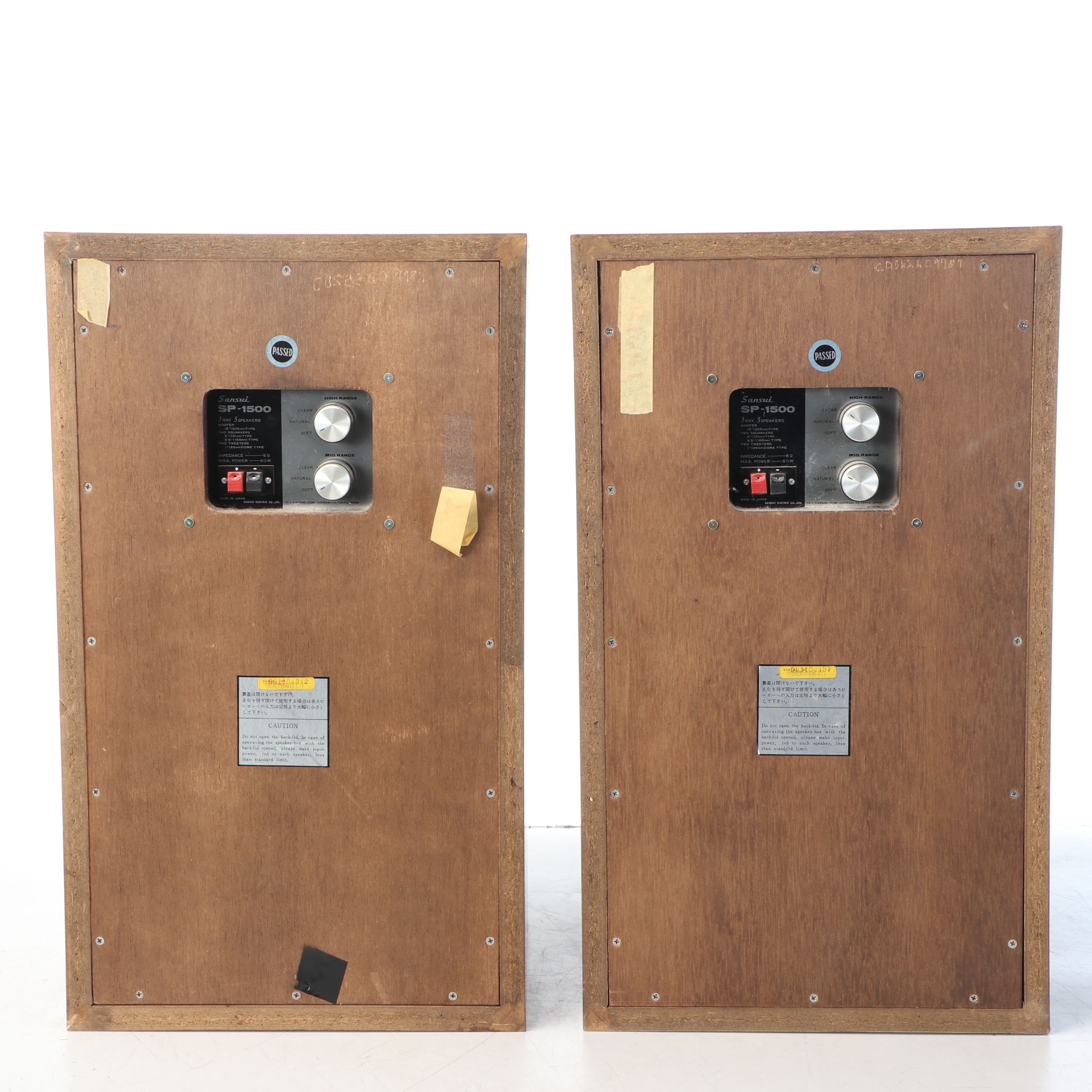 Pair of Sansui SP-1500 Speakers