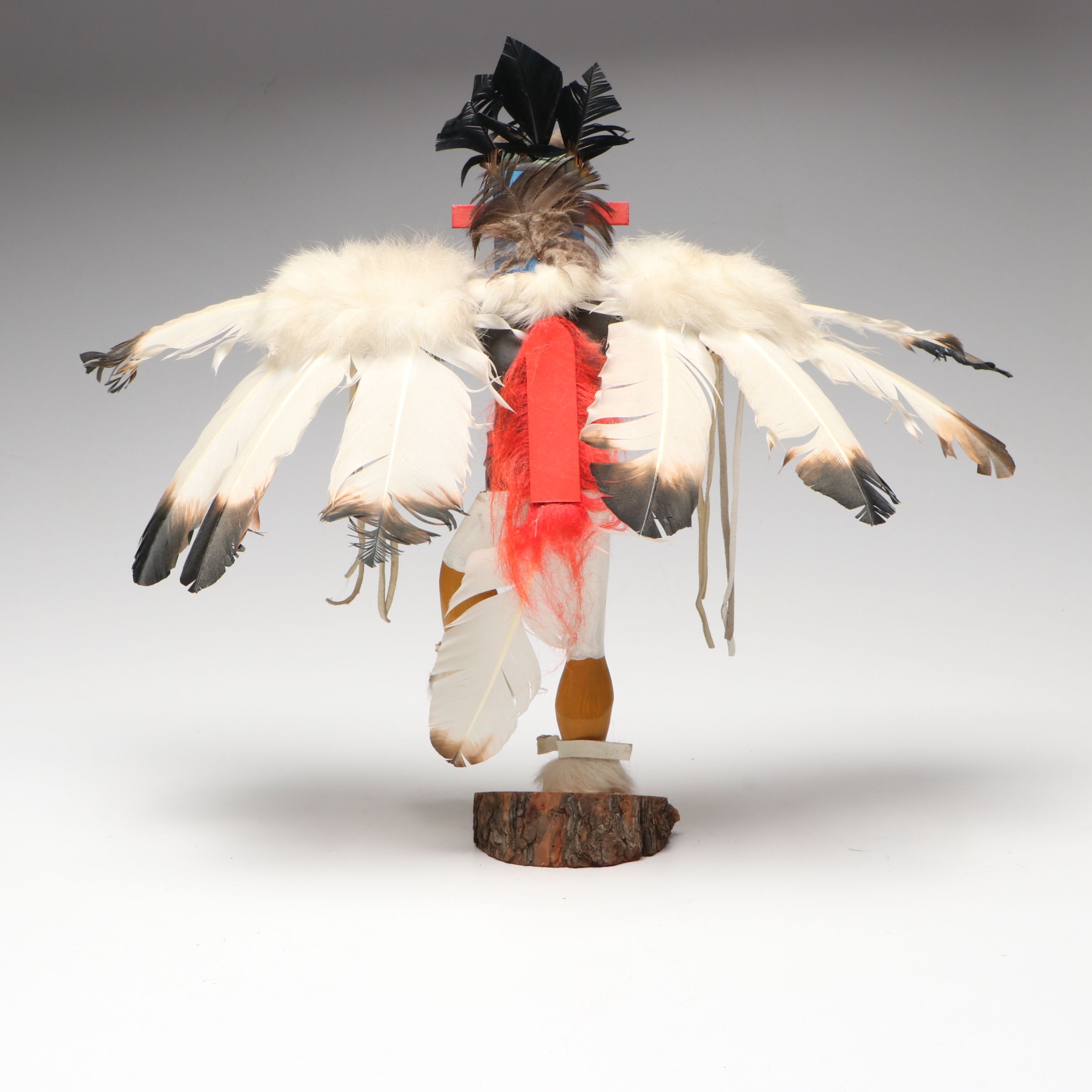 Hopi and Navajo Artisan Crafted Wooden Kachina Dolls