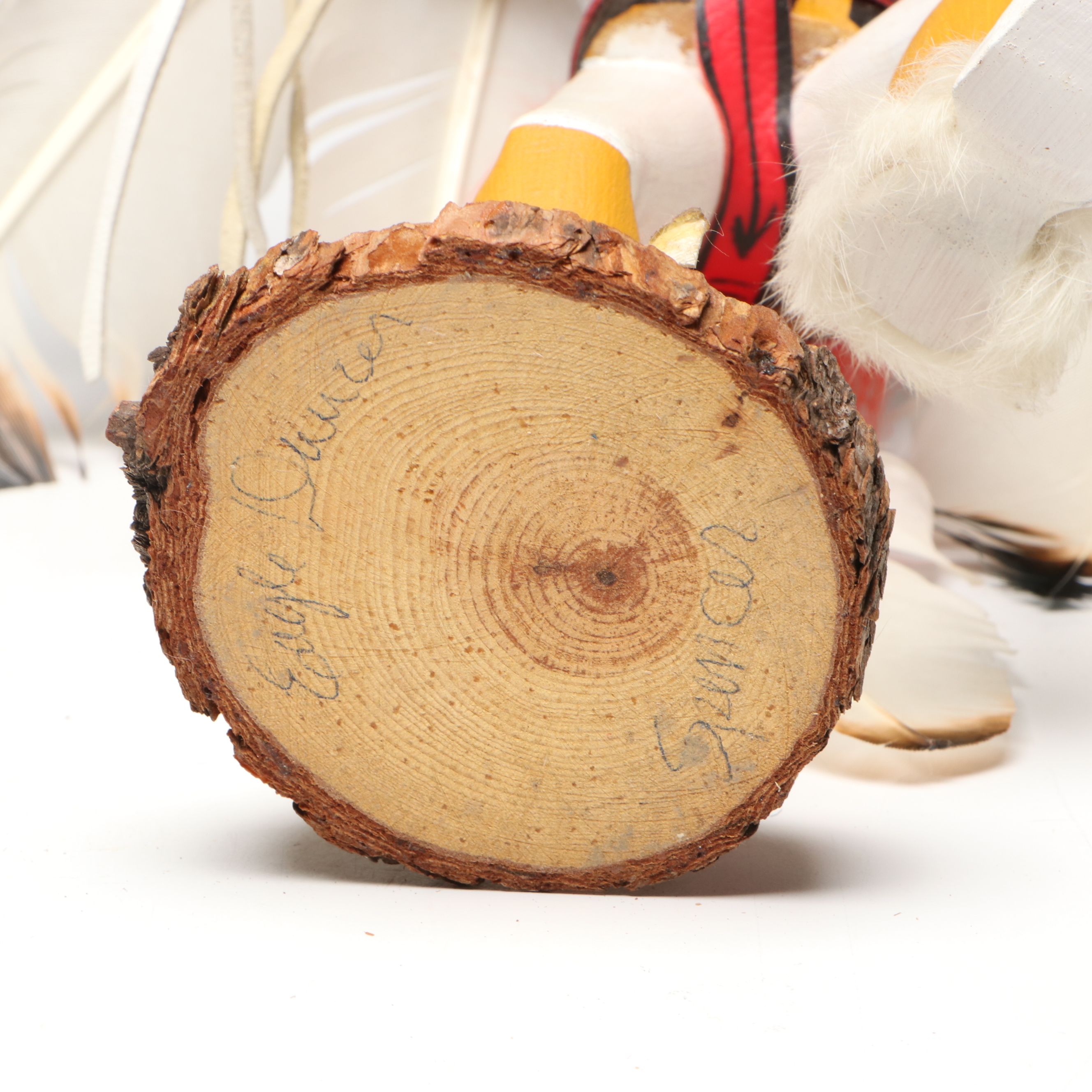 Hopi and Navajo Artisan Crafted Wooden Kachina Dolls