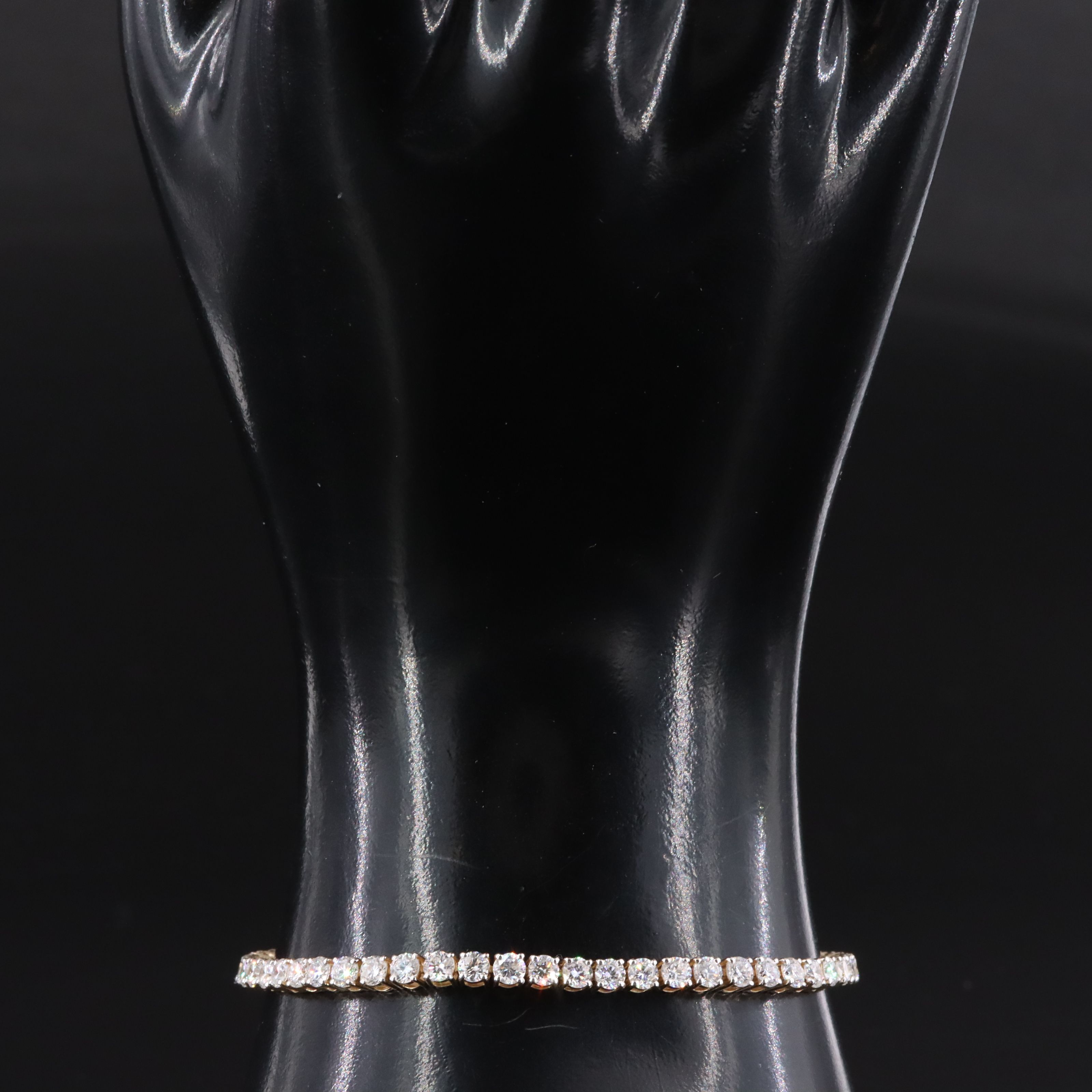 14K 5.20 CTW Lab Grown Diamond Line Bracelet