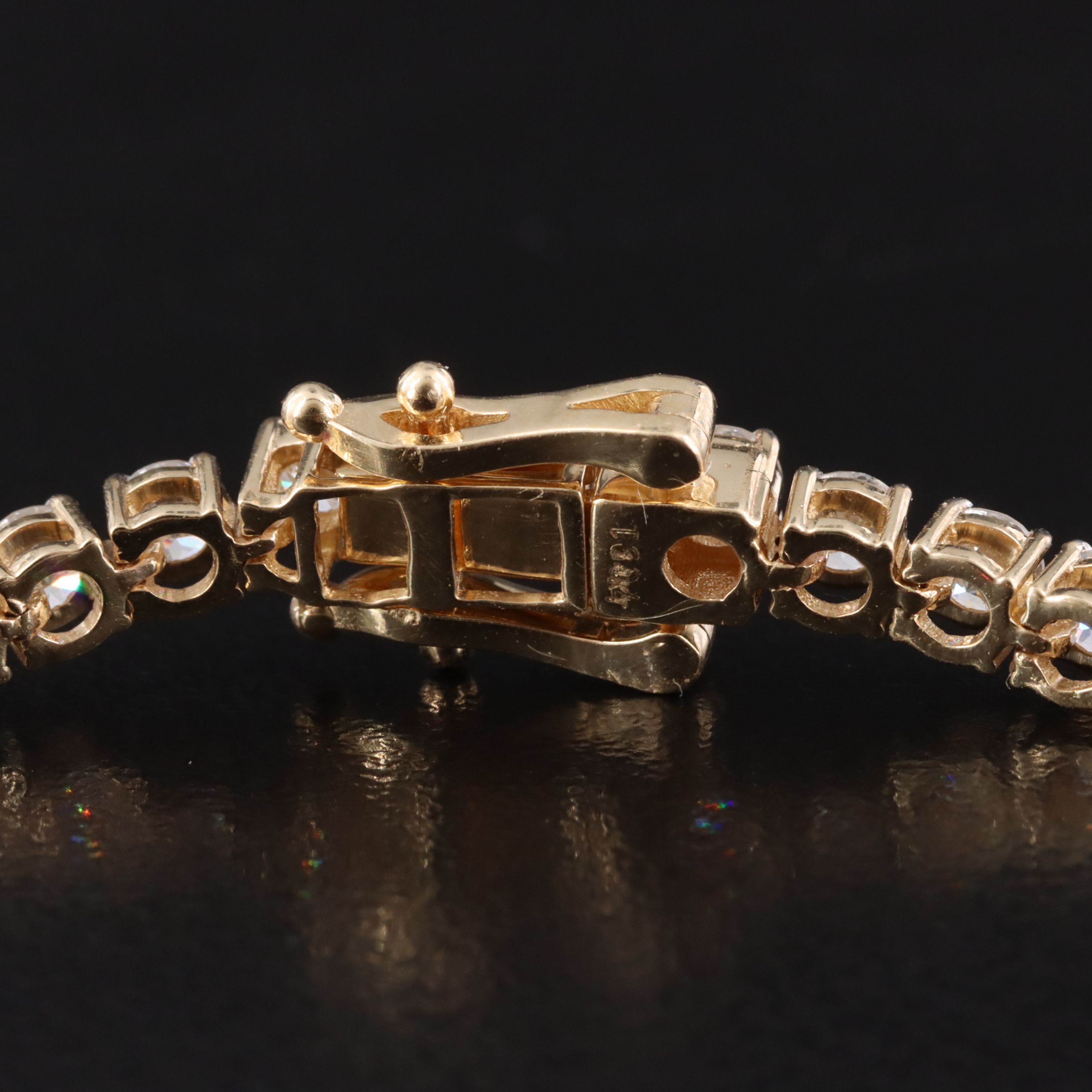 14K 5.20 CTW Lab Grown Diamond Line Bracelet