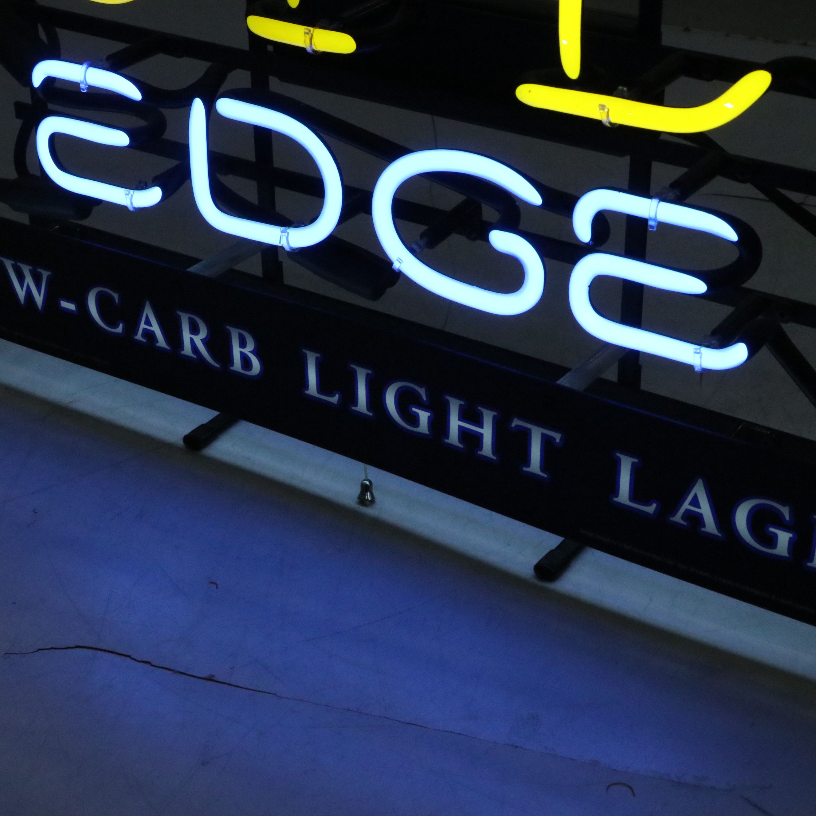 Aspen Edge Low-Carb Light Lager Advertising Sign