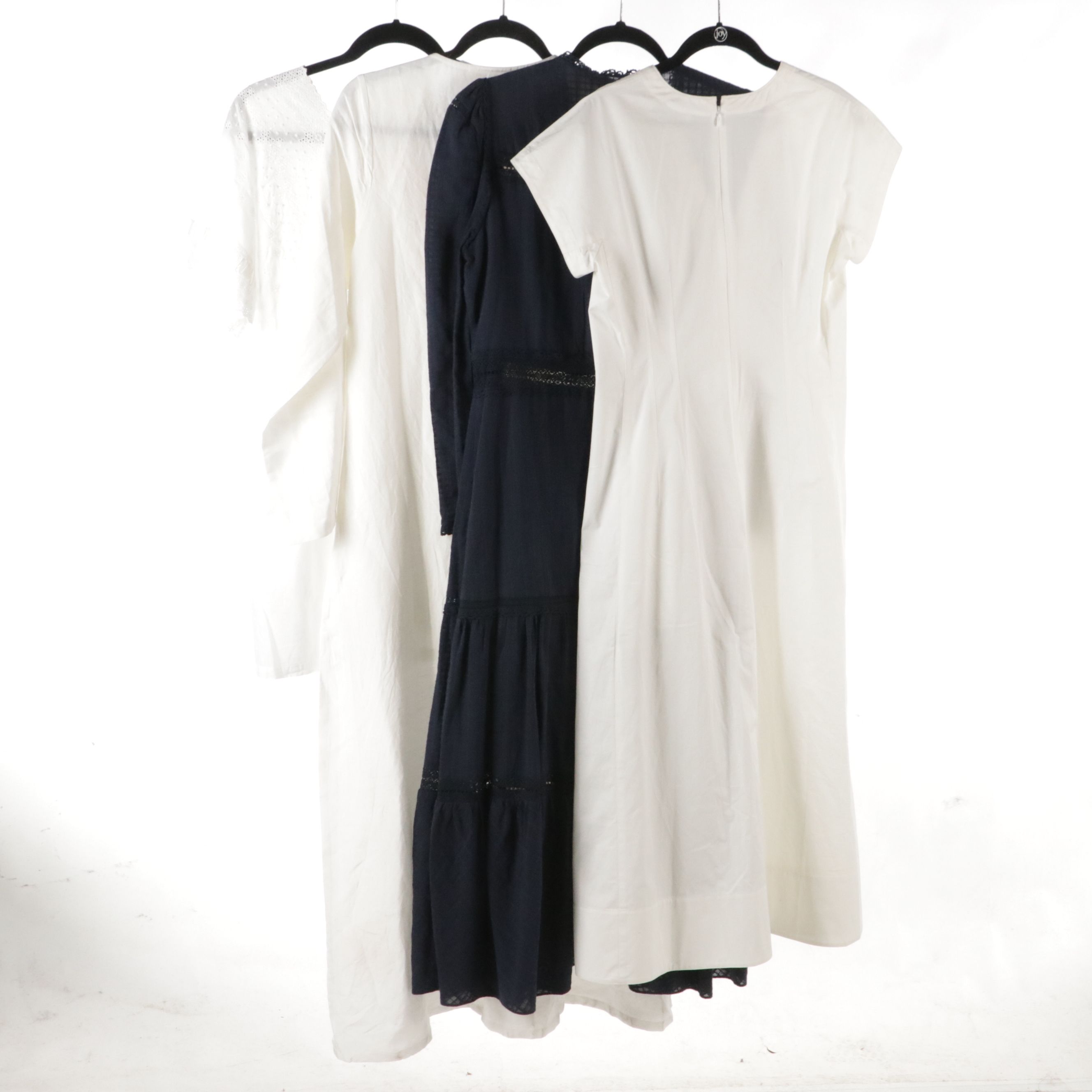Julia Amory White Linen Caftan, Tory Burch Midi, Lavie Maxi & Other Mini Dress