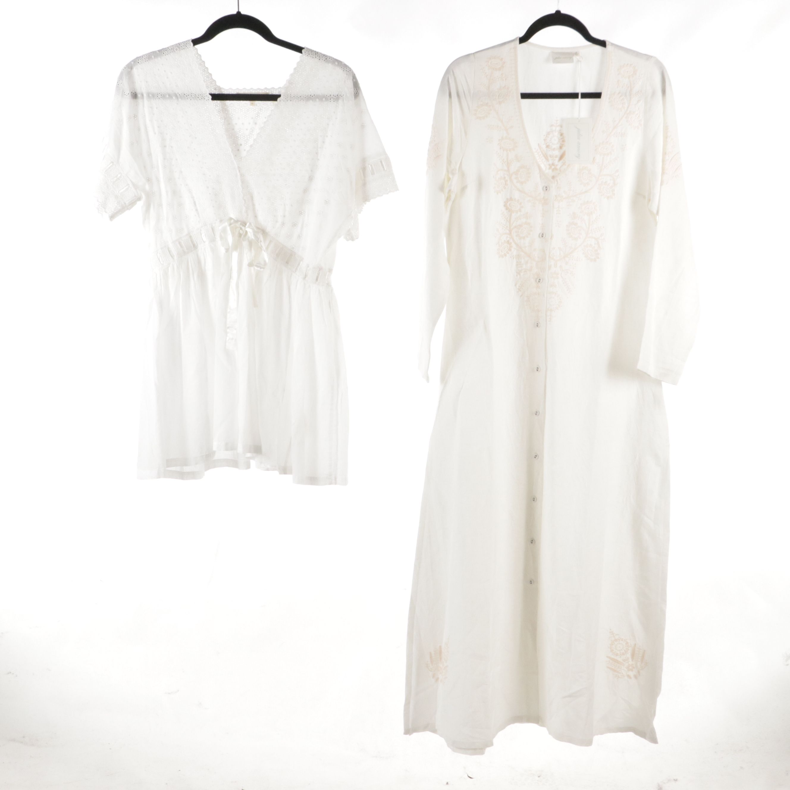Julia Amory White Linen Caftan, Tory Burch Midi, Lavie Maxi & Other Mini Dress