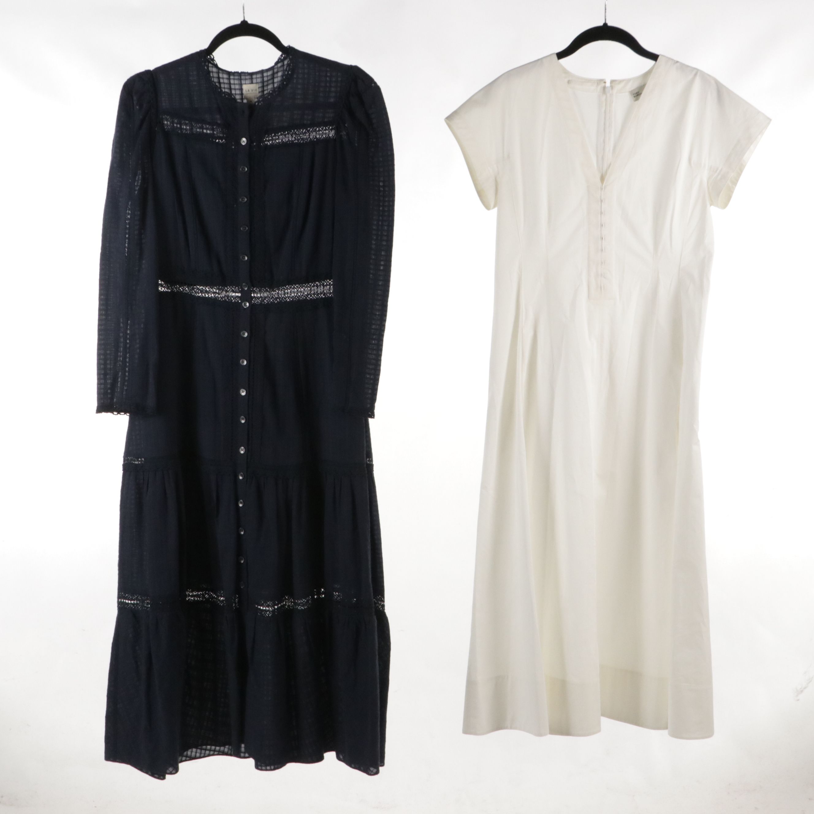 Julia Amory White Linen Caftan, Tory Burch Midi, Lavie Maxi & Other Mini Dress