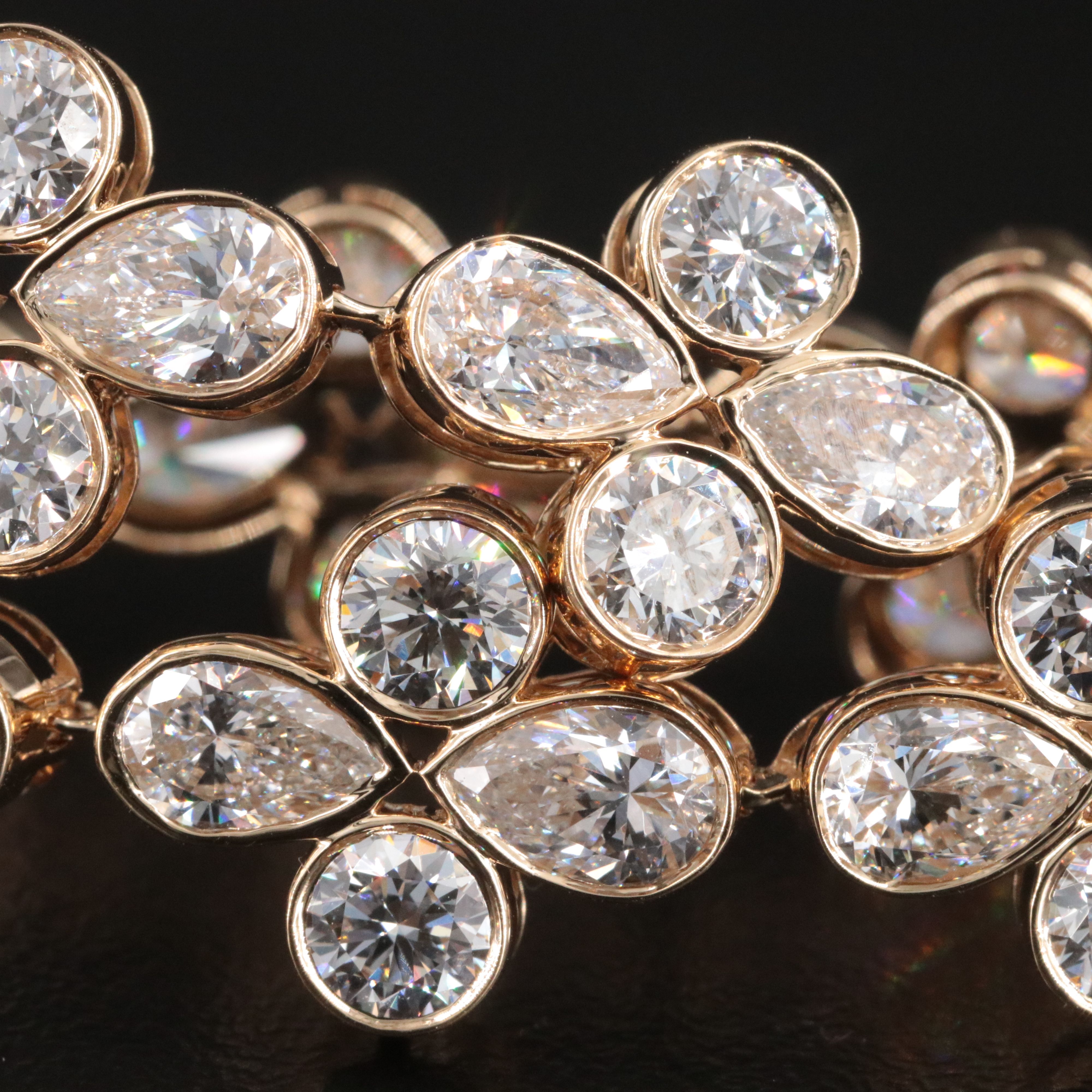 14K 15.78 CTW Lab Grown Diamond Bracelet