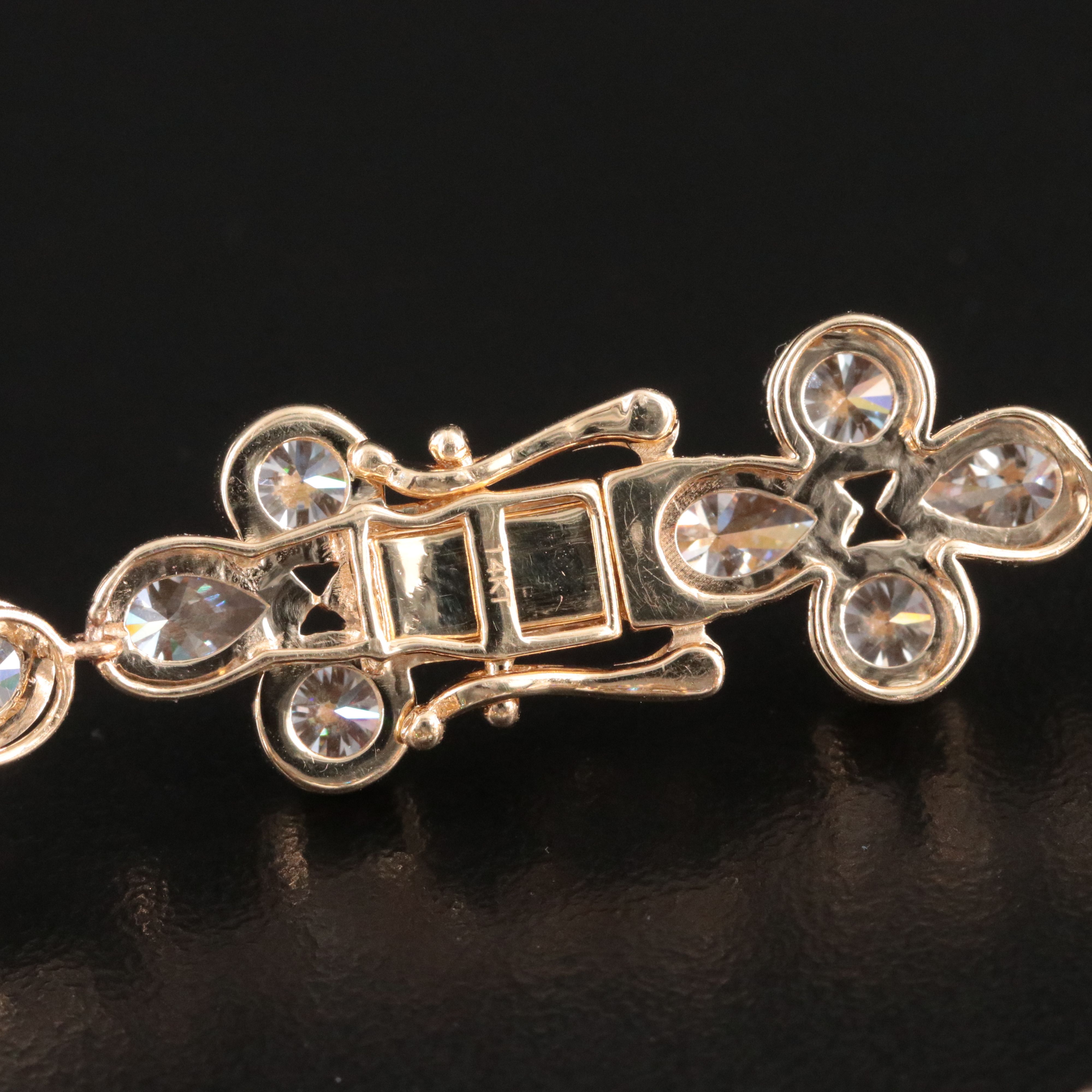 14K 15.78 CTW Lab Grown Diamond Bracelet