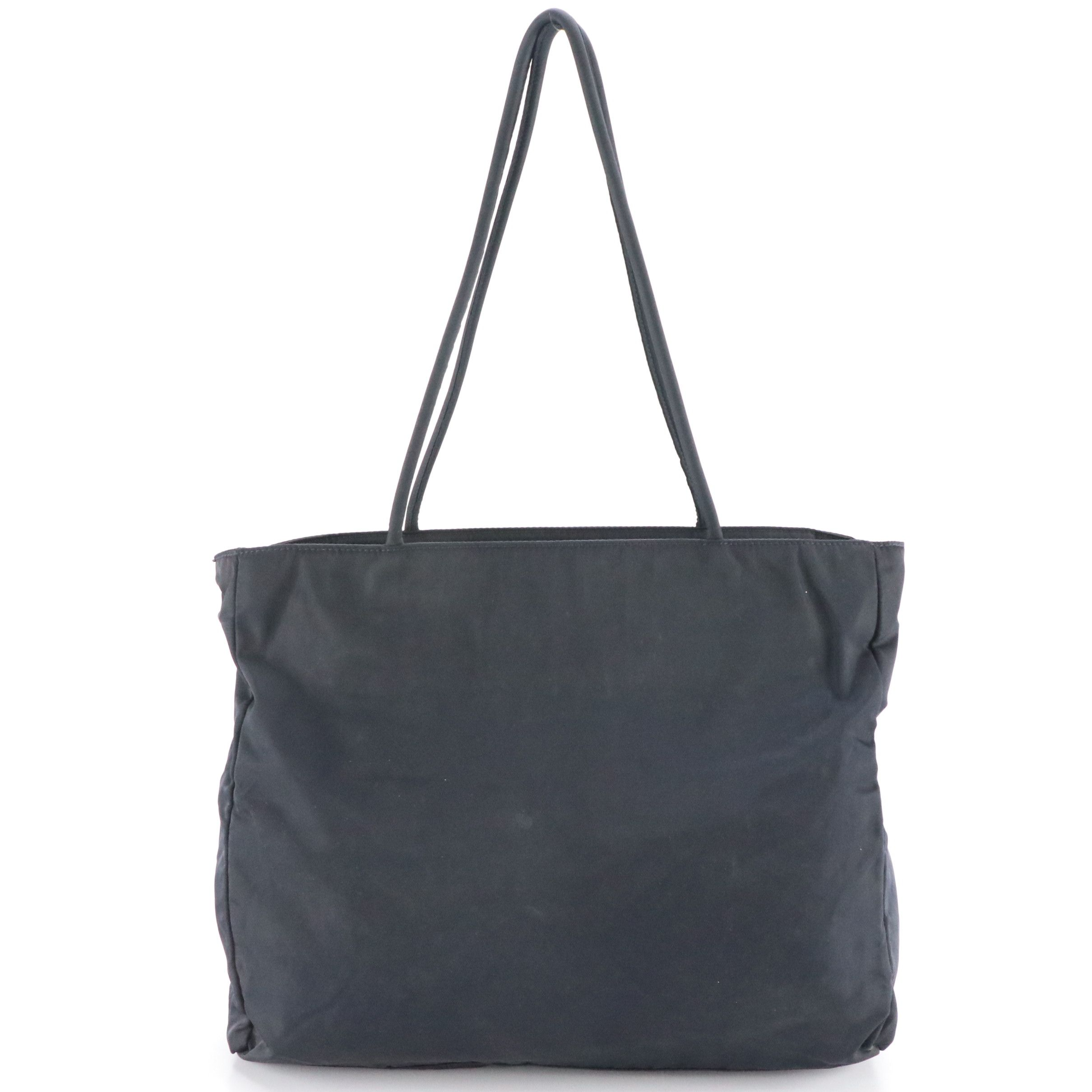 Prada Zip Tote in Midnight Blue Tessuto Nylon