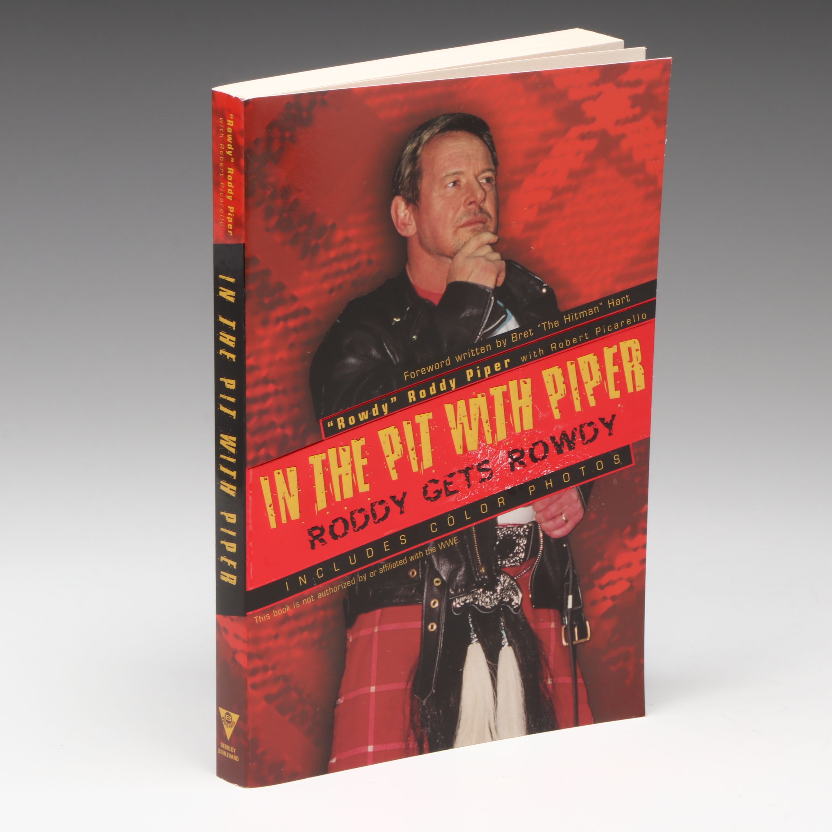Signed Second Printing "In the Pit with Piper" by Roddy Piper, 2002