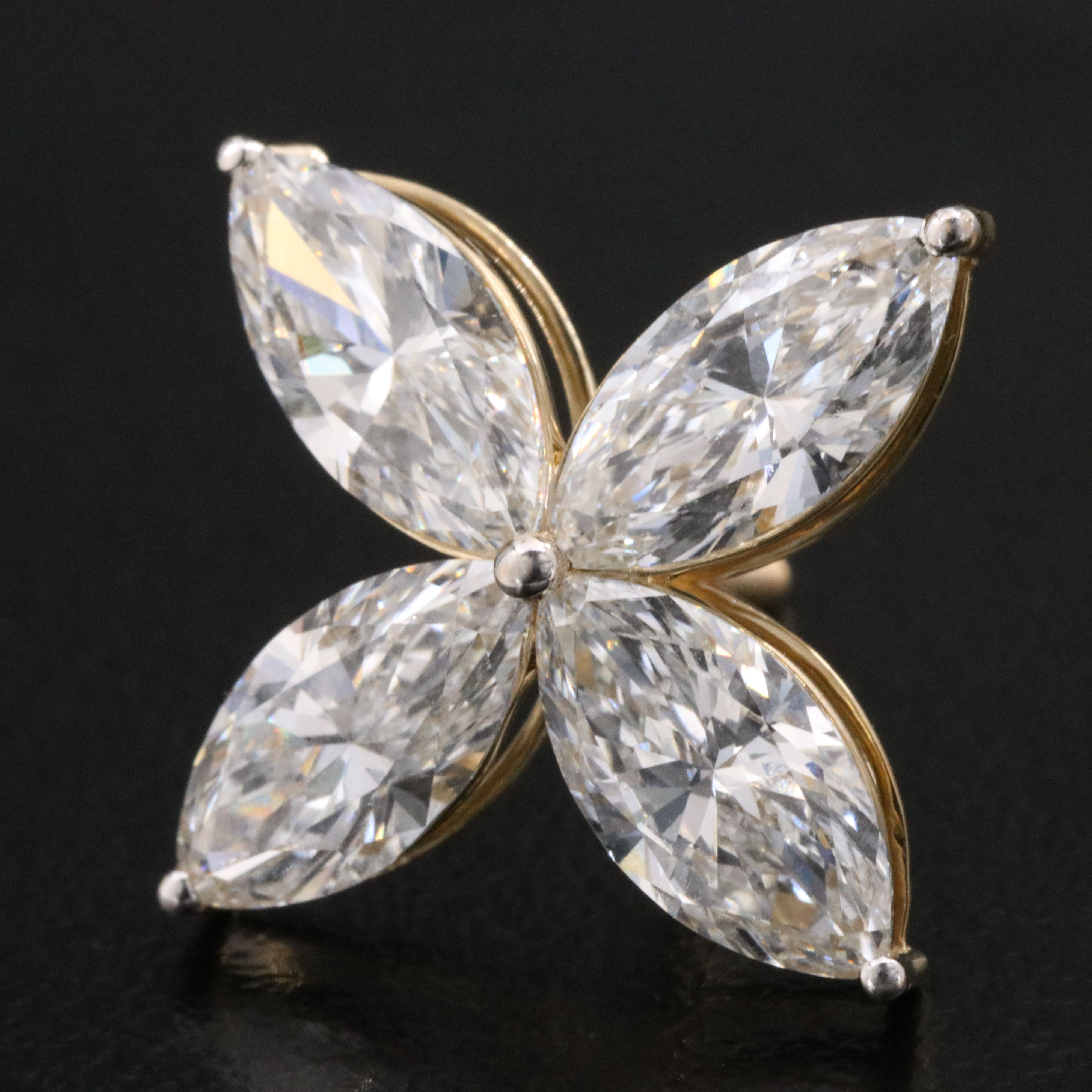 14K 6.84 CTW Lab Grown Diamond Earrings