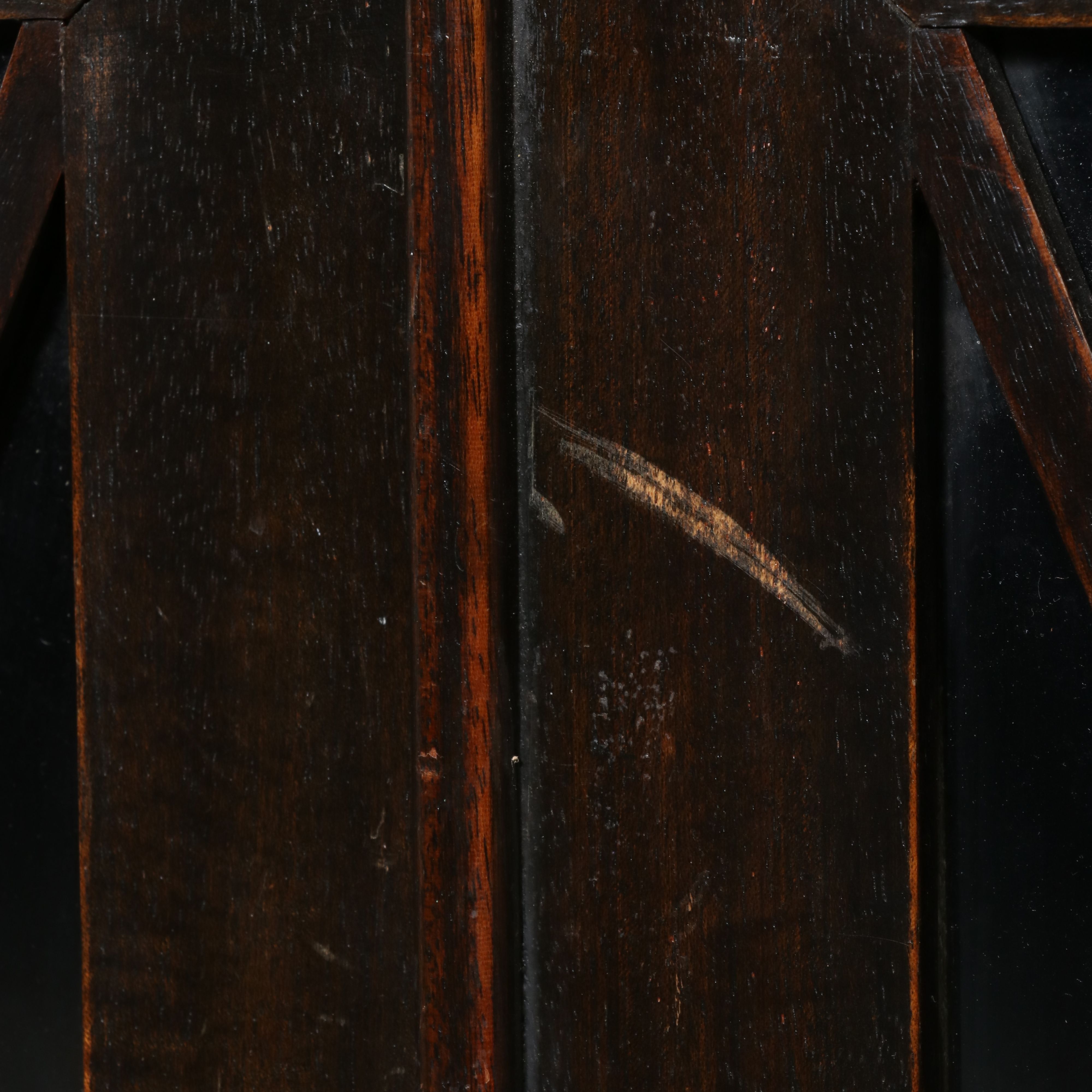 George III Style Mahogany Cabinet Bookcase, Early 20th Century