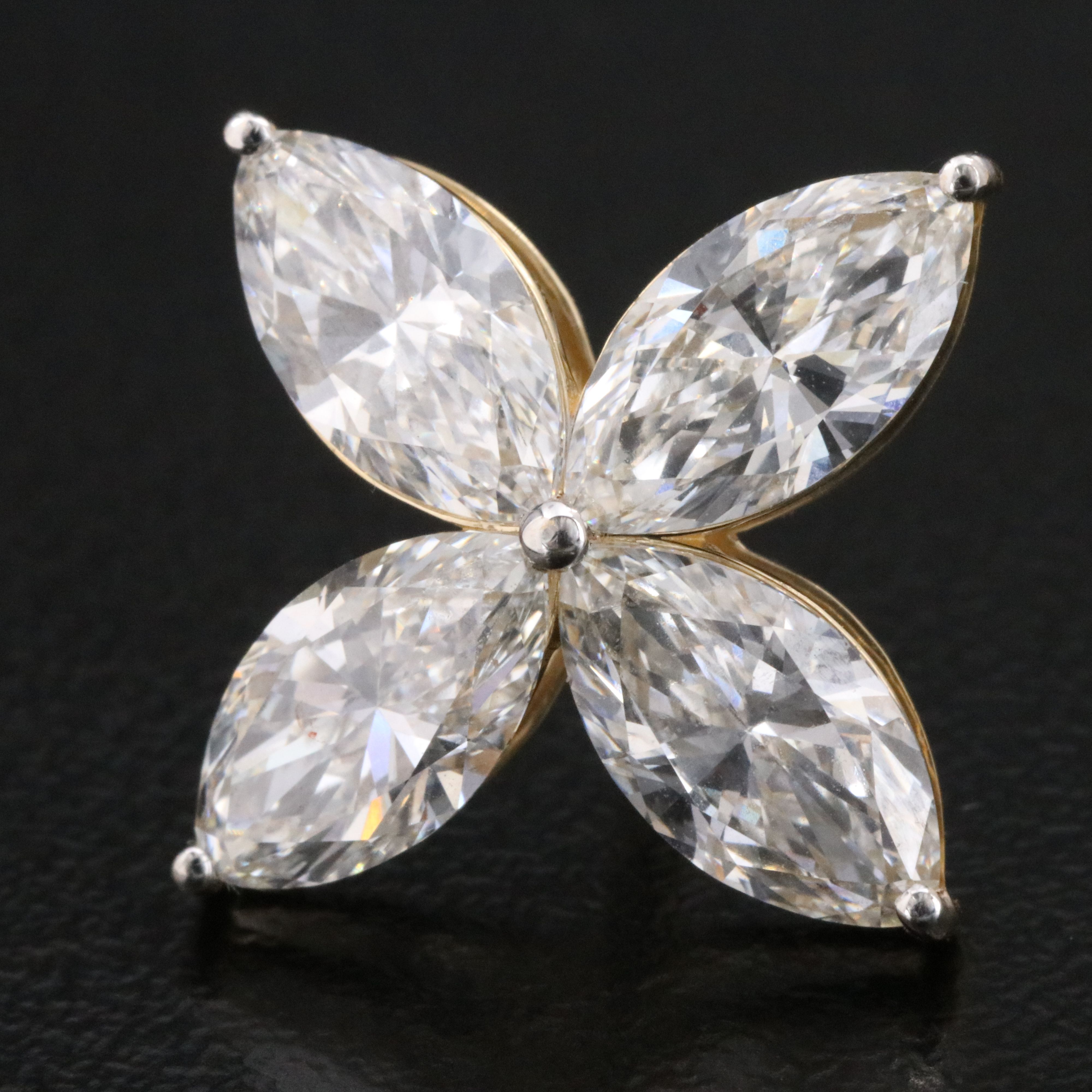 14K 6.58 CTW Lab Grown Diamond Earrings