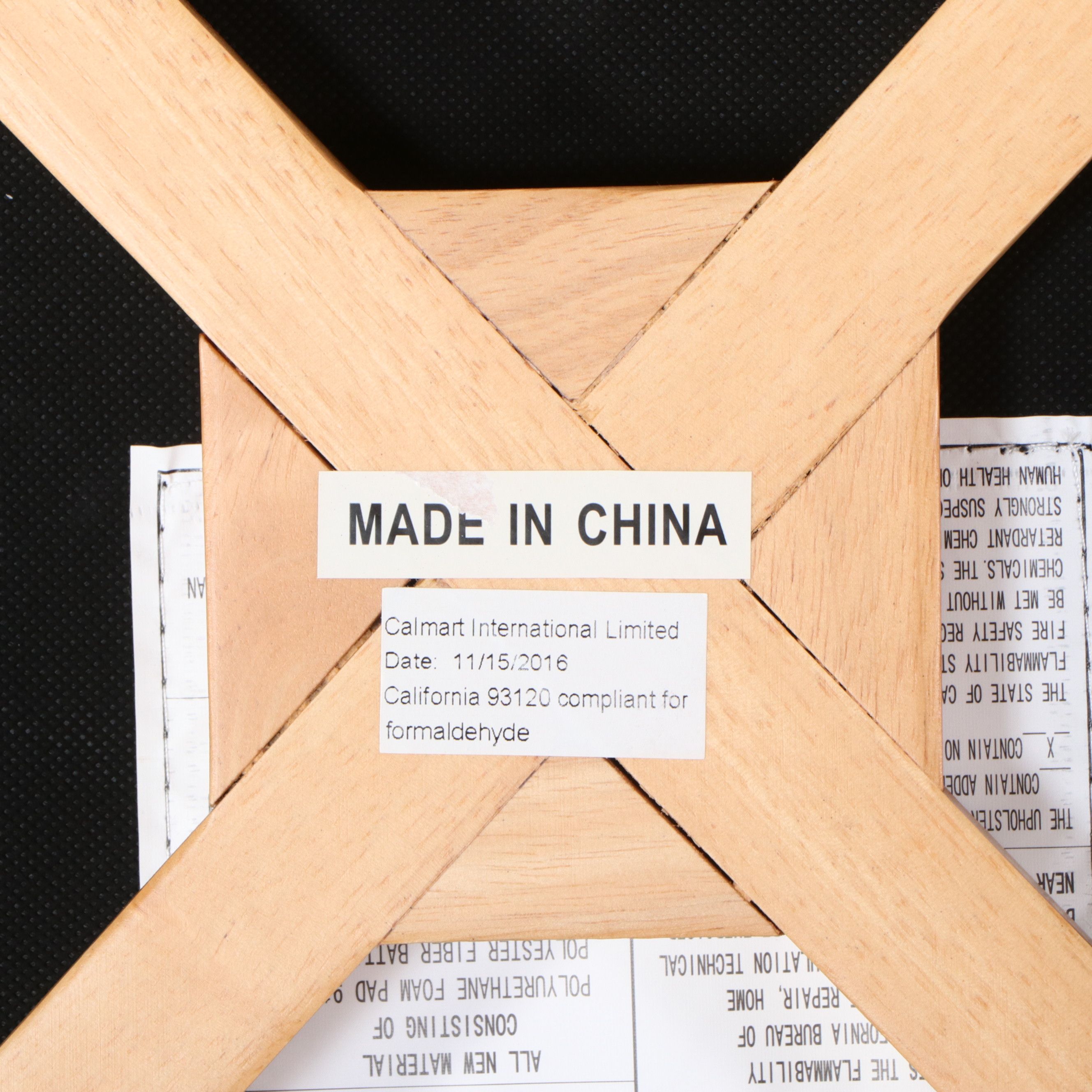 Seven-Piece Dining Set with Article "Seno" Oak Dining Table and "Candra" Chairs