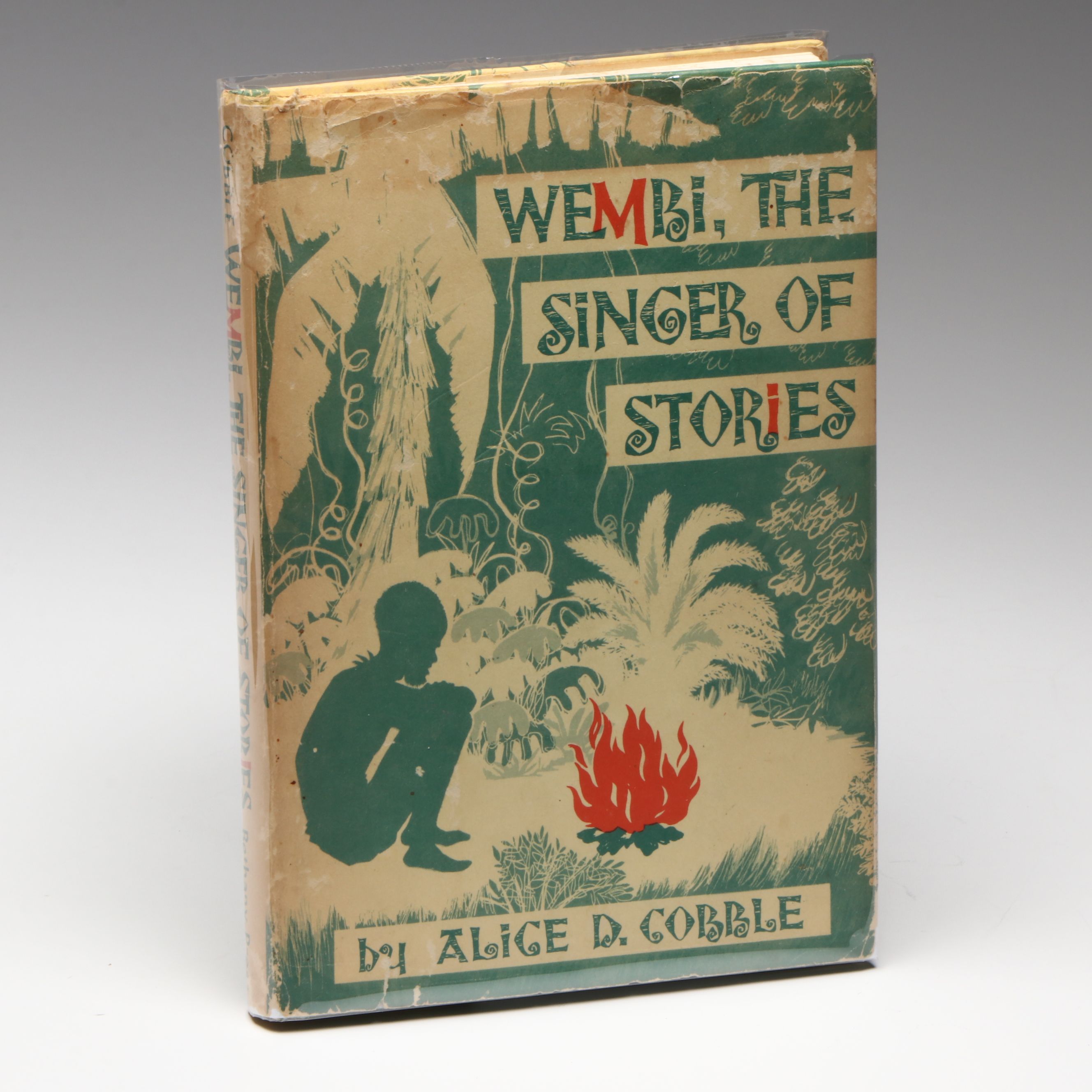 Signed First Edition "Wembi, the Singer of Stories" by Alice D. Cobble, 1959