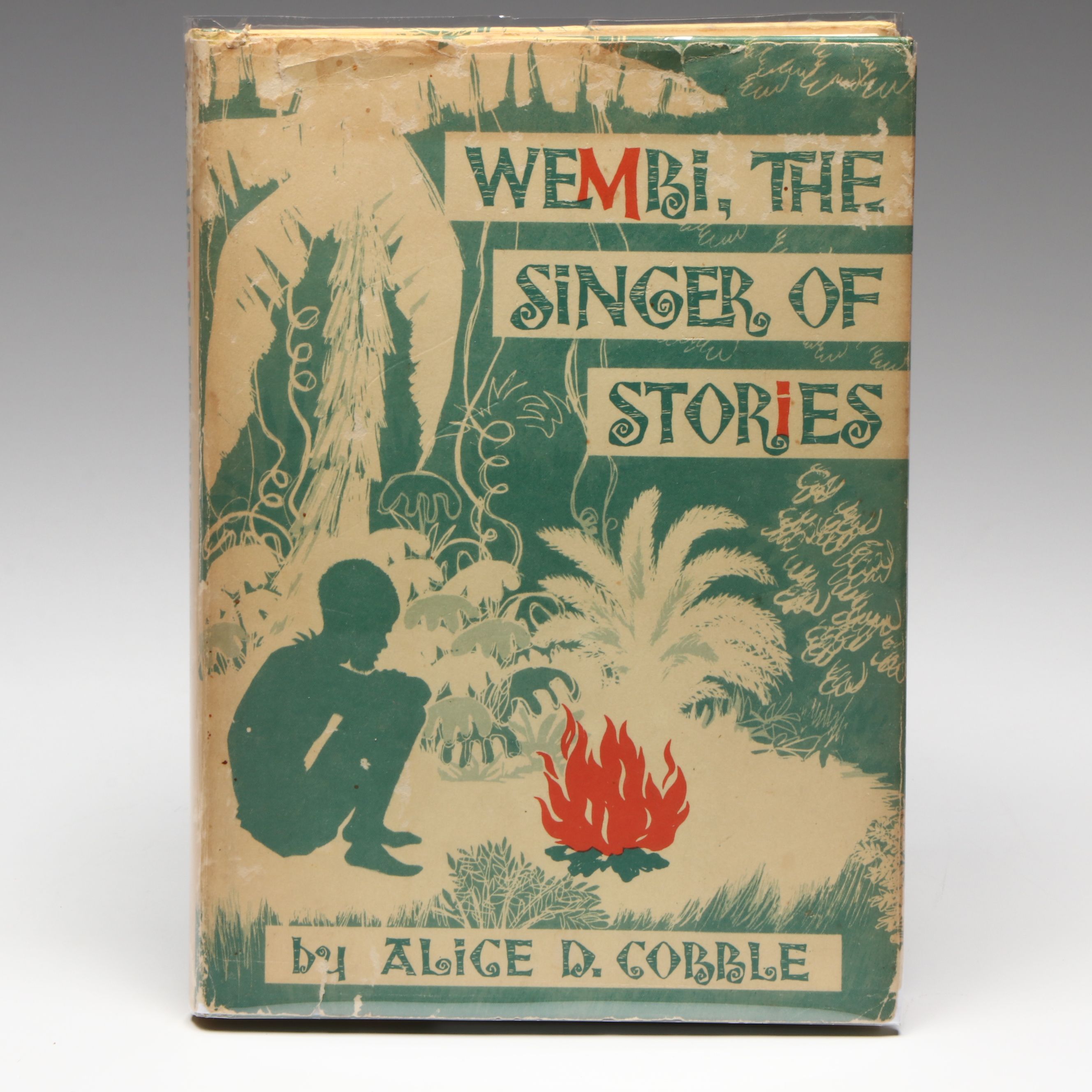 Signed First Edition "Wembi, the Singer of Stories" by Alice D. Cobble, 1959