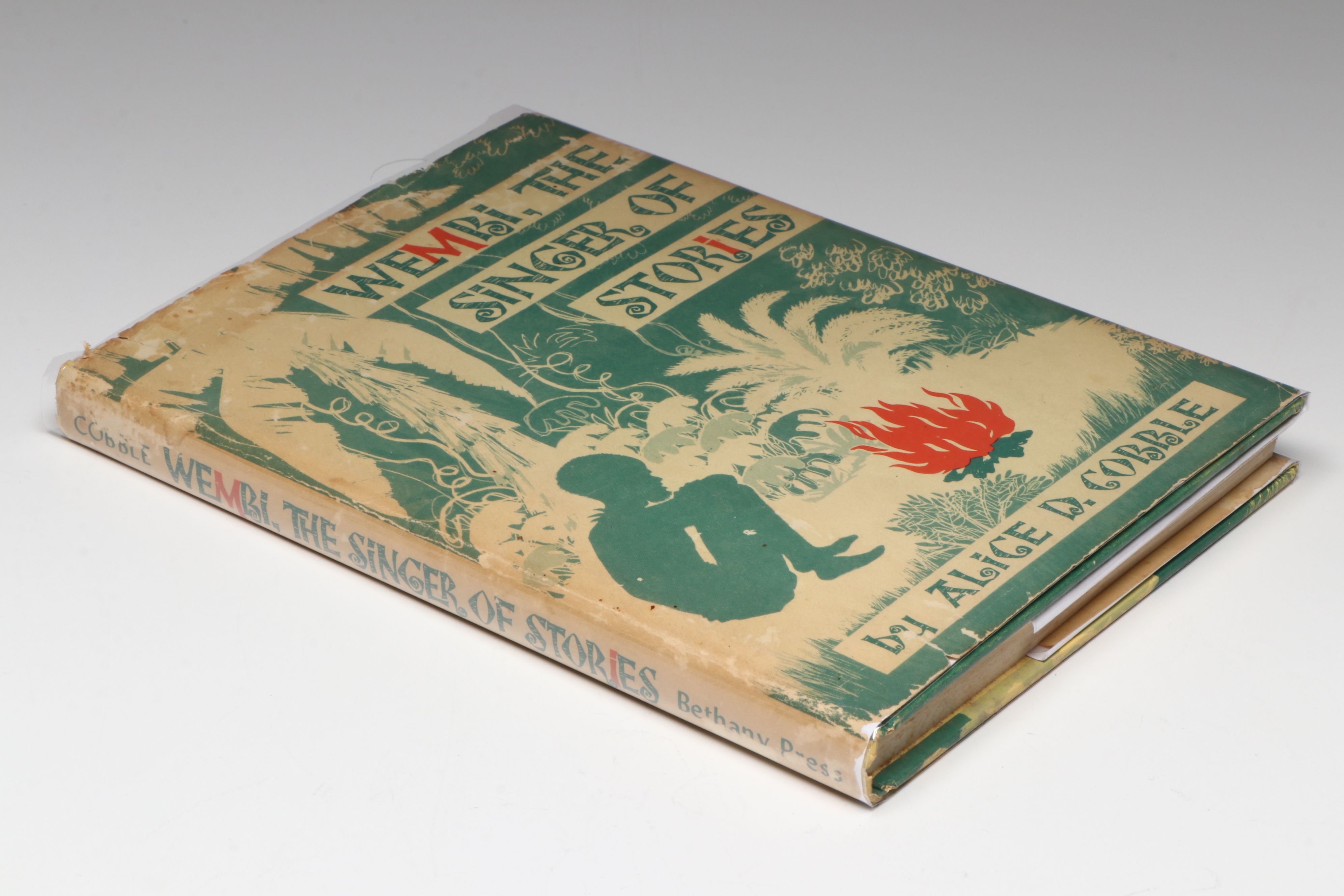 Signed First Edition "Wembi, the Singer of Stories" by Alice D. Cobble, 1959