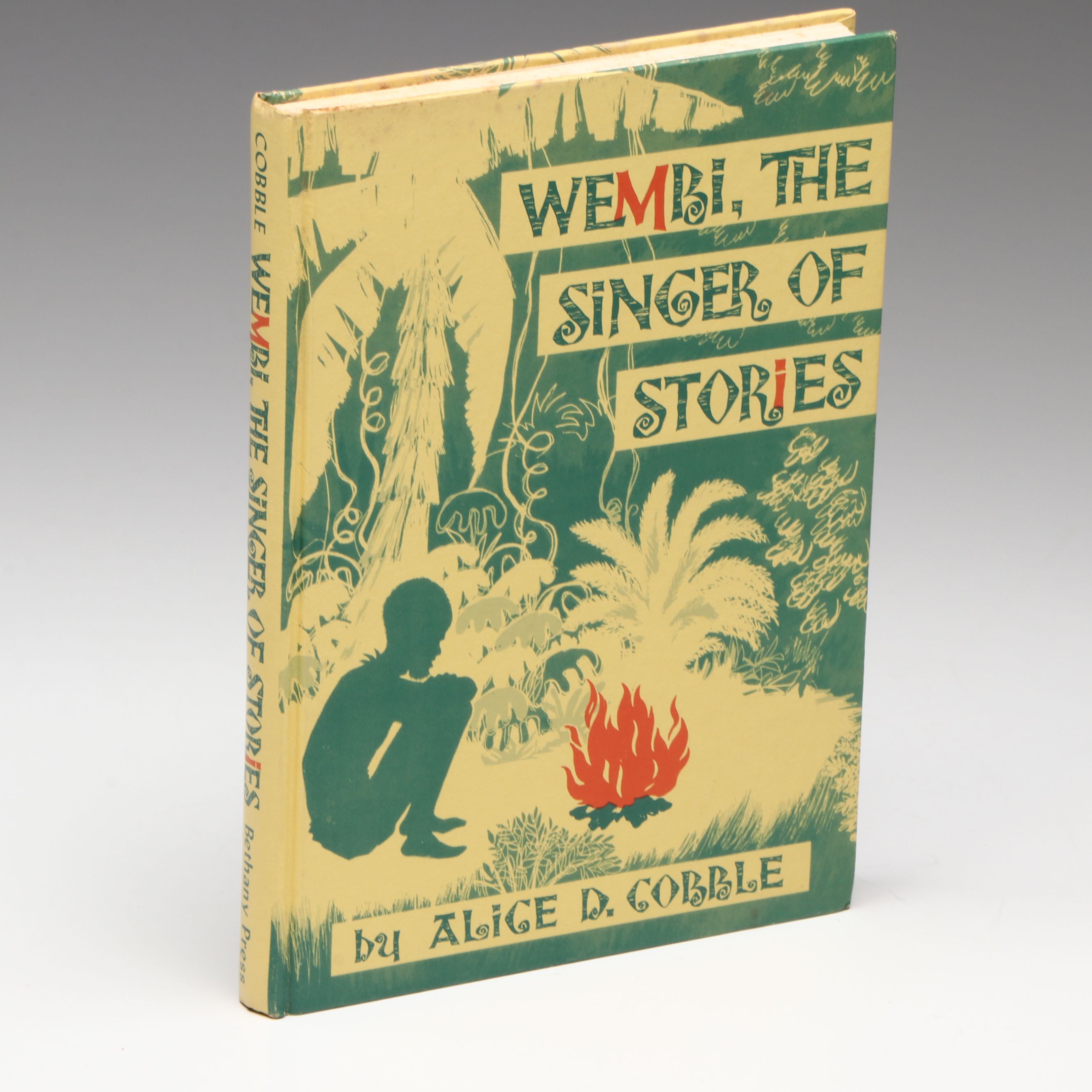 Signed First Edition "Wembi, the Singer of Stories" by Alice D. Cobble, 1959