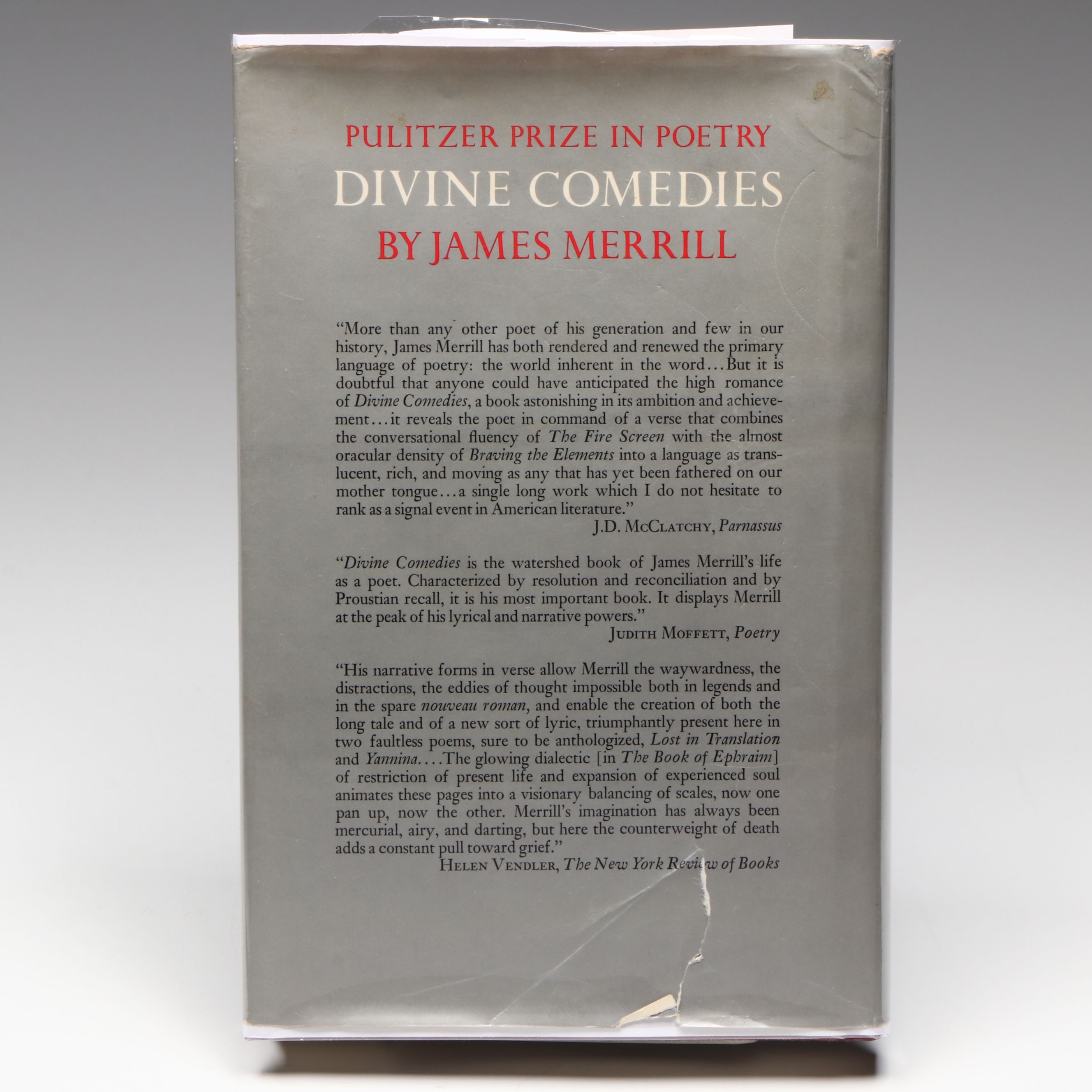 First Edition "Mirabell: Books of Number" by James Merrill, 1978