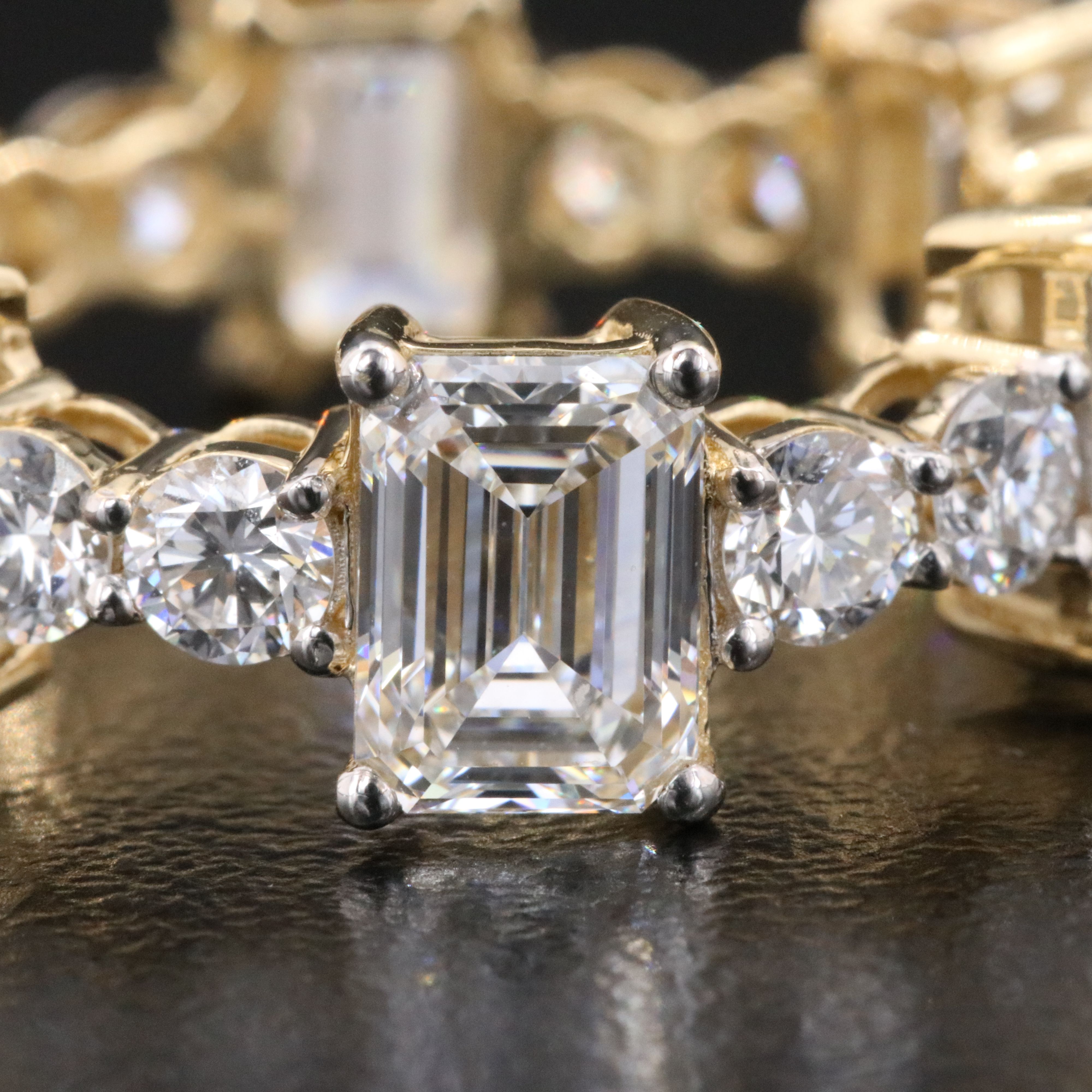 14K 7.41 CTW Lab Grown Diamond Eternity Band