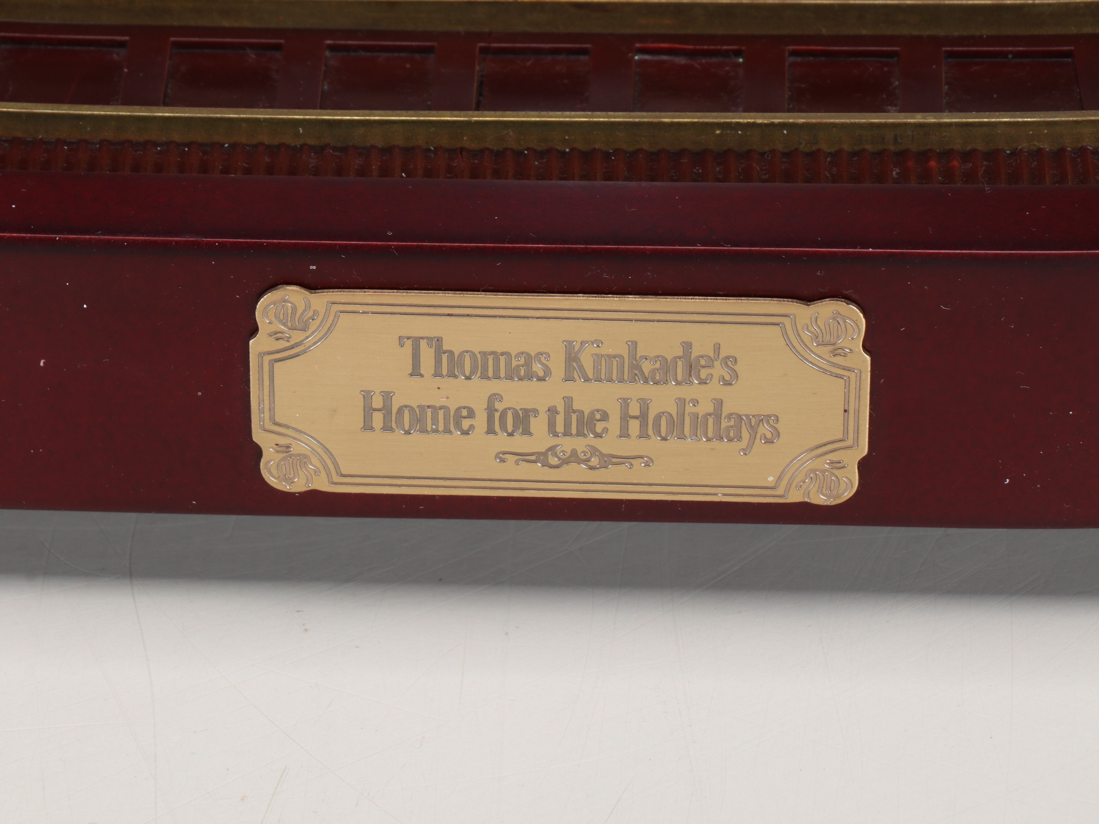 Thomas Kinkade "Wonderland Express Christmas Tree" and More Village Décor