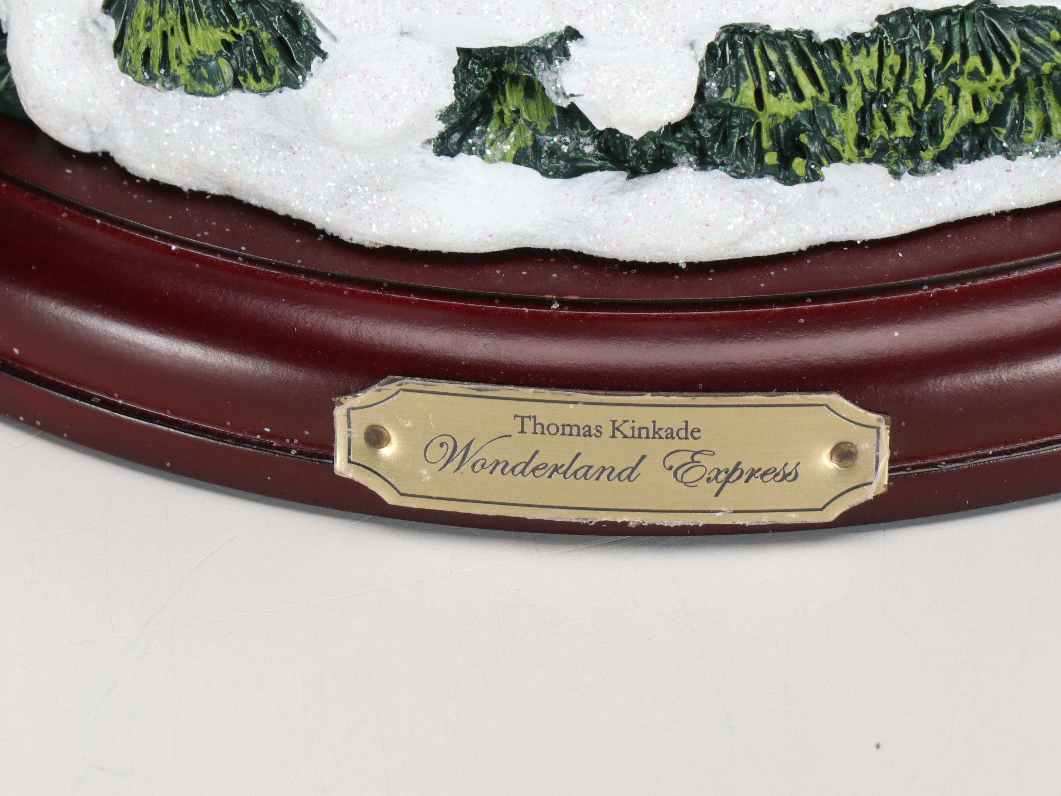 Thomas Kinkade "Wonderland Express Christmas Tree" and More Village Décor