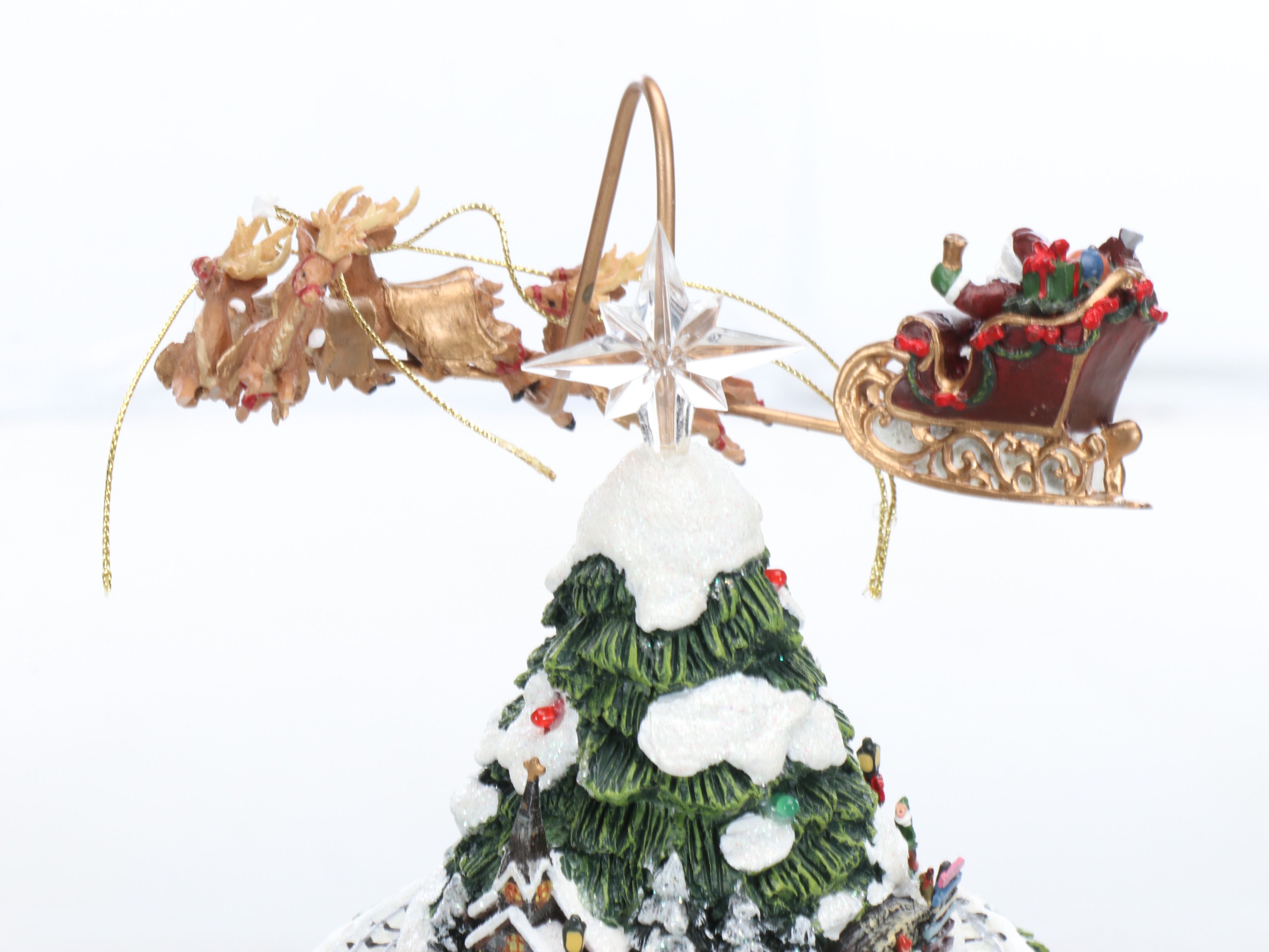 Thomas Kinkade "Wonderland Express Christmas Tree" and More Village Décor