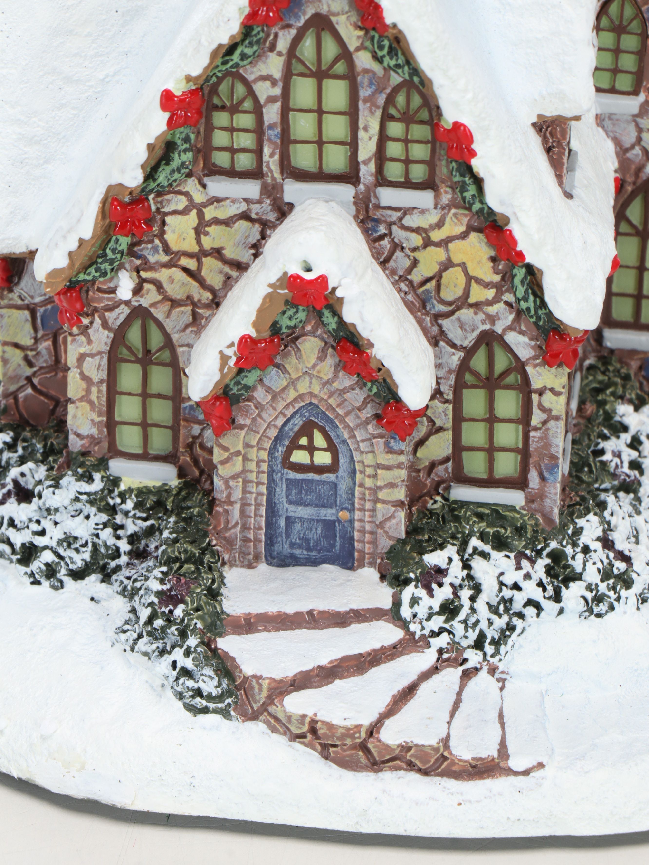 Thomas Kinkade "Wonderland Express Christmas Tree" and More Village Décor